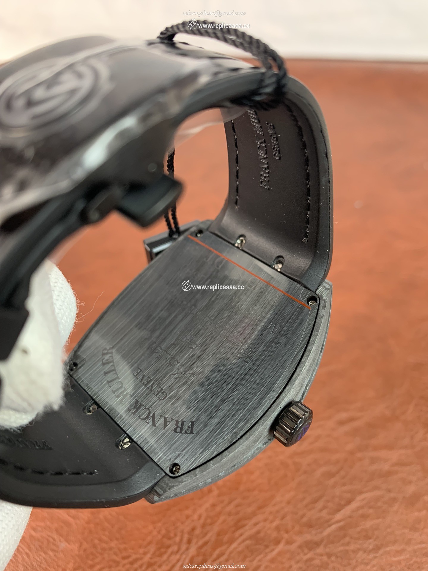 Replica Franck Muller Mens V 45 SC DT CARBONE NR (NR) CARB