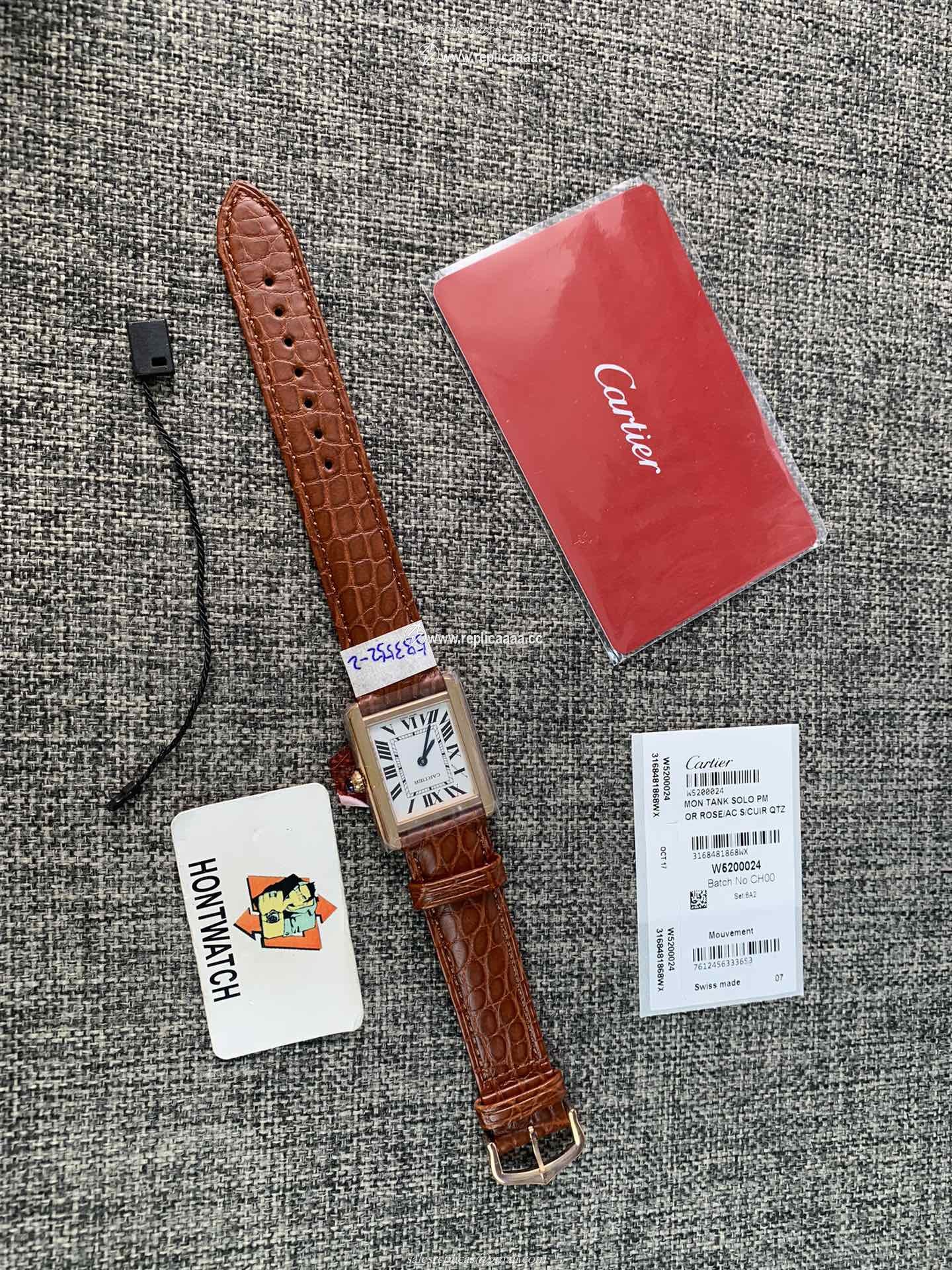 Replica Cartier Men Tank W1529856