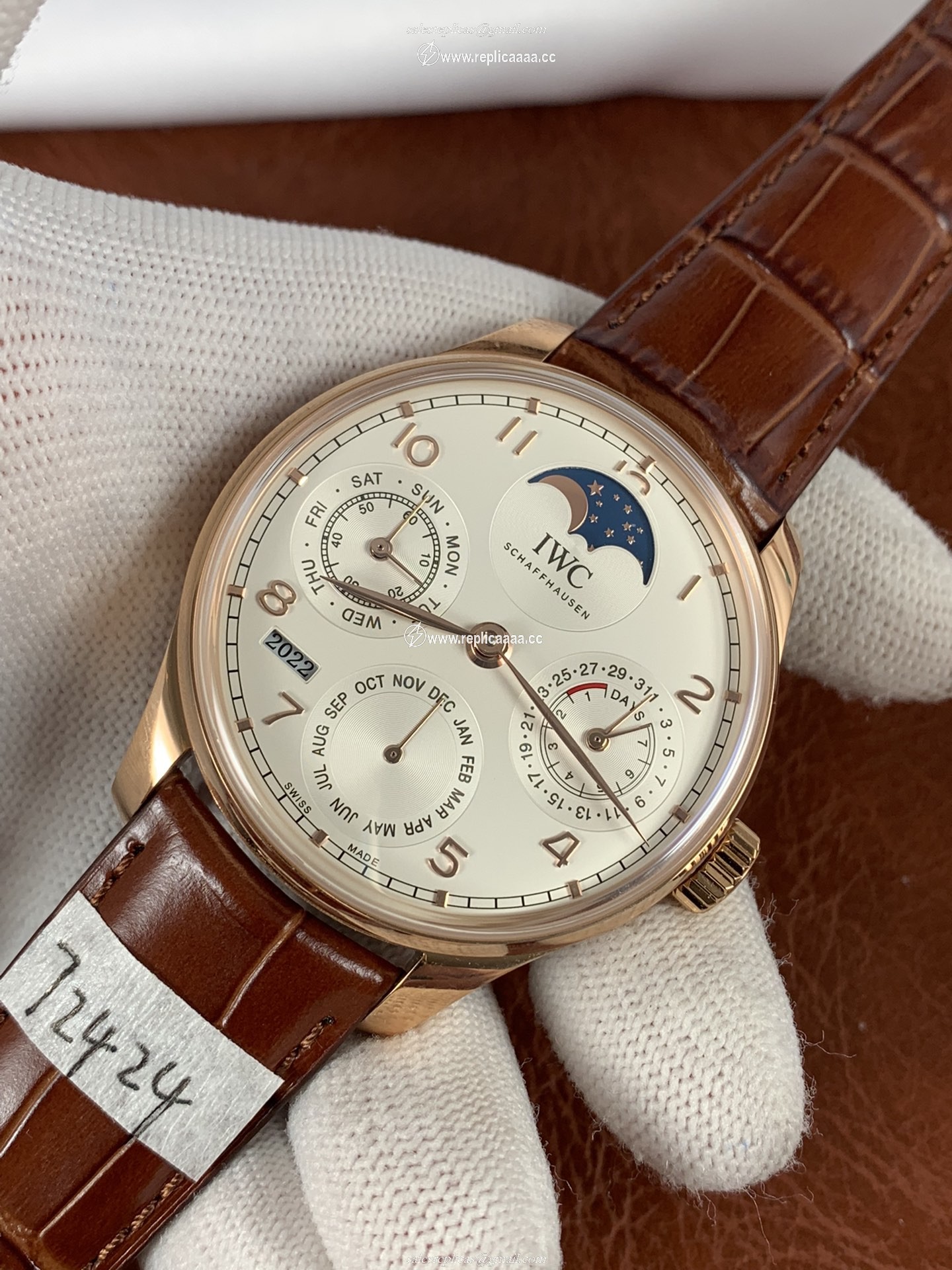Replica IWC Men IWC52610 Red Gold