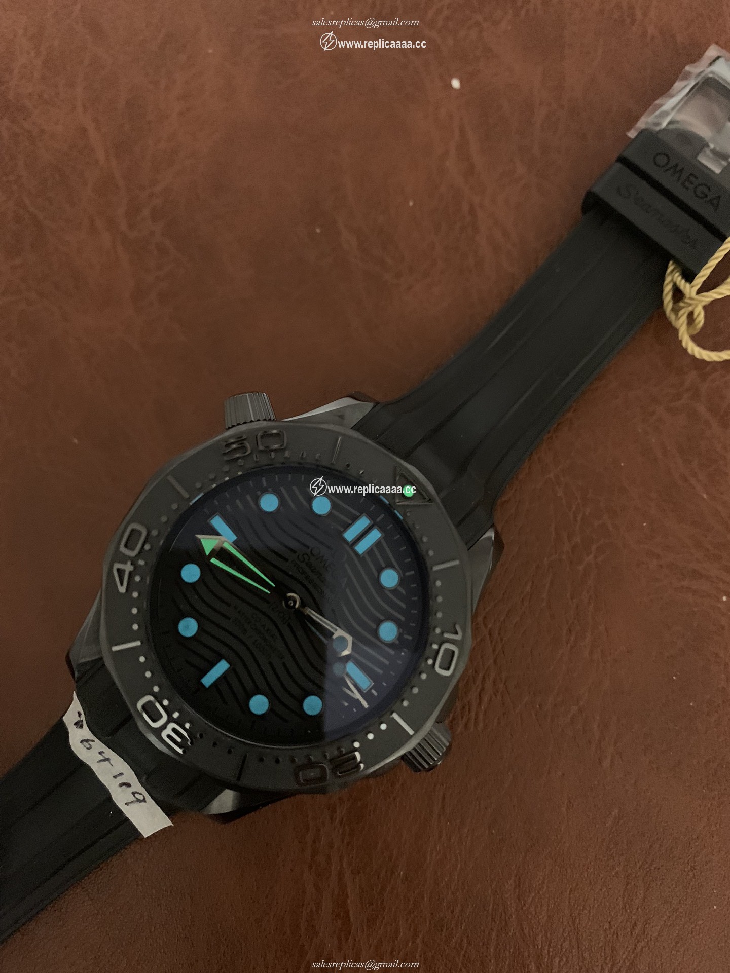 Replica Omega Men Seamaster Diver Green 300m