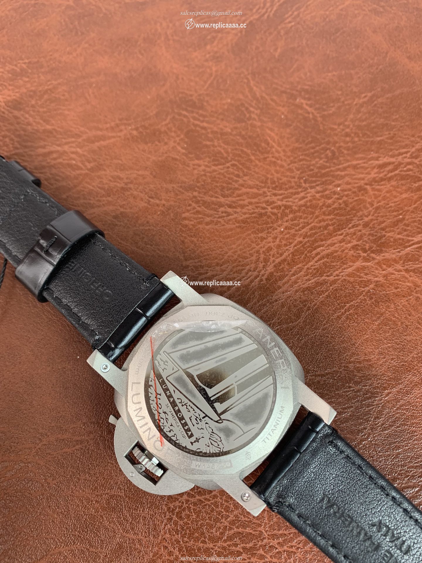 Replica Panerai Men Luminor Luna Rossa GMT 42mm PAM01096