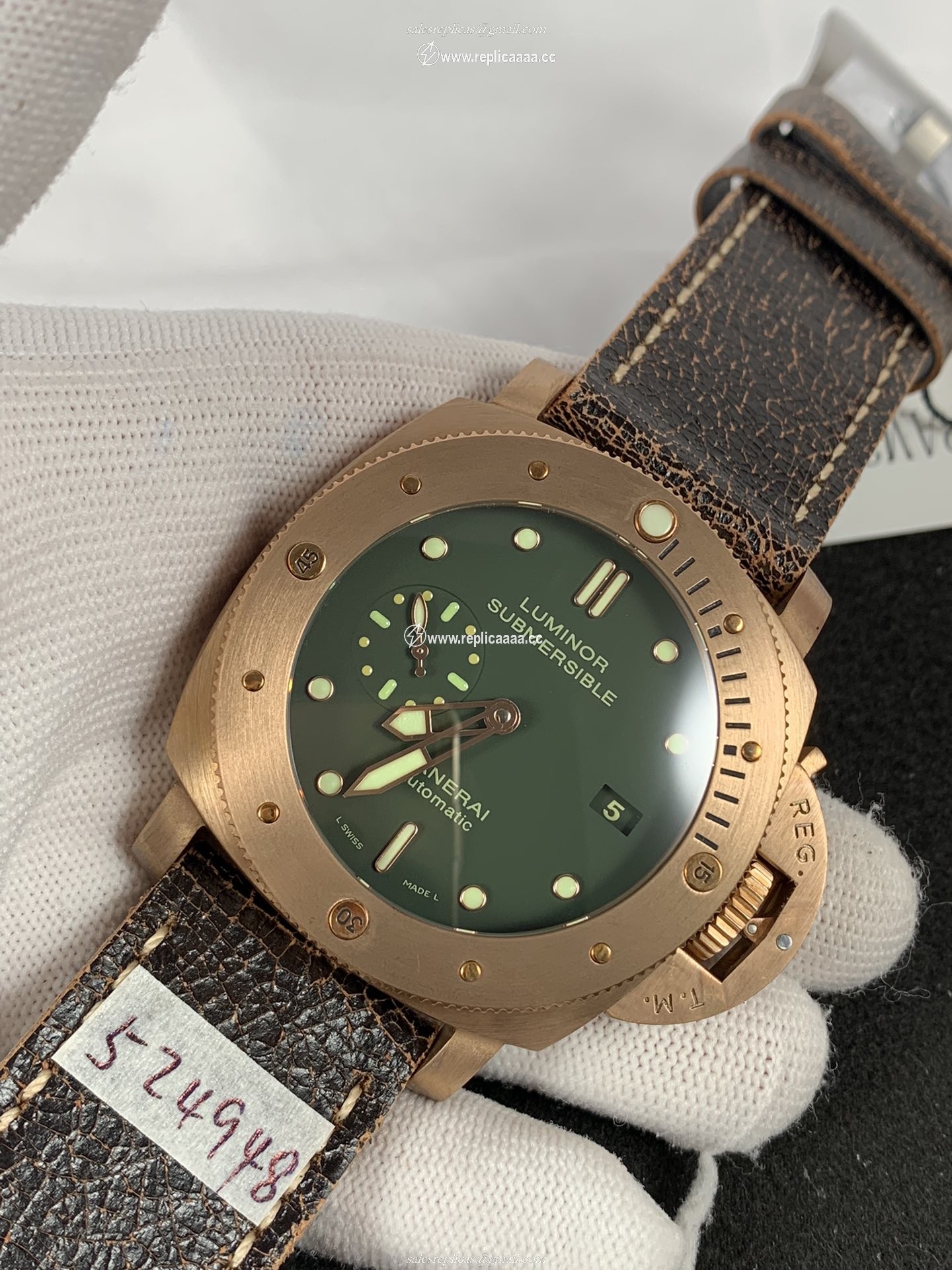 Replica Panerai Men Luminor PAM00382