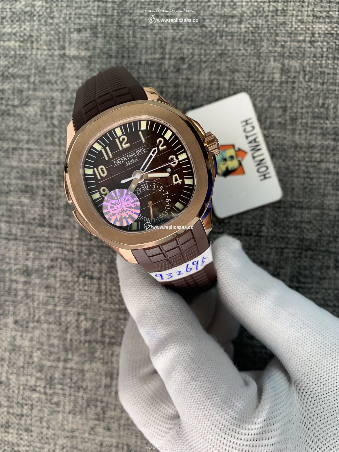 Replica Patek Philippe Men Aquanaut Ref.5164R-001