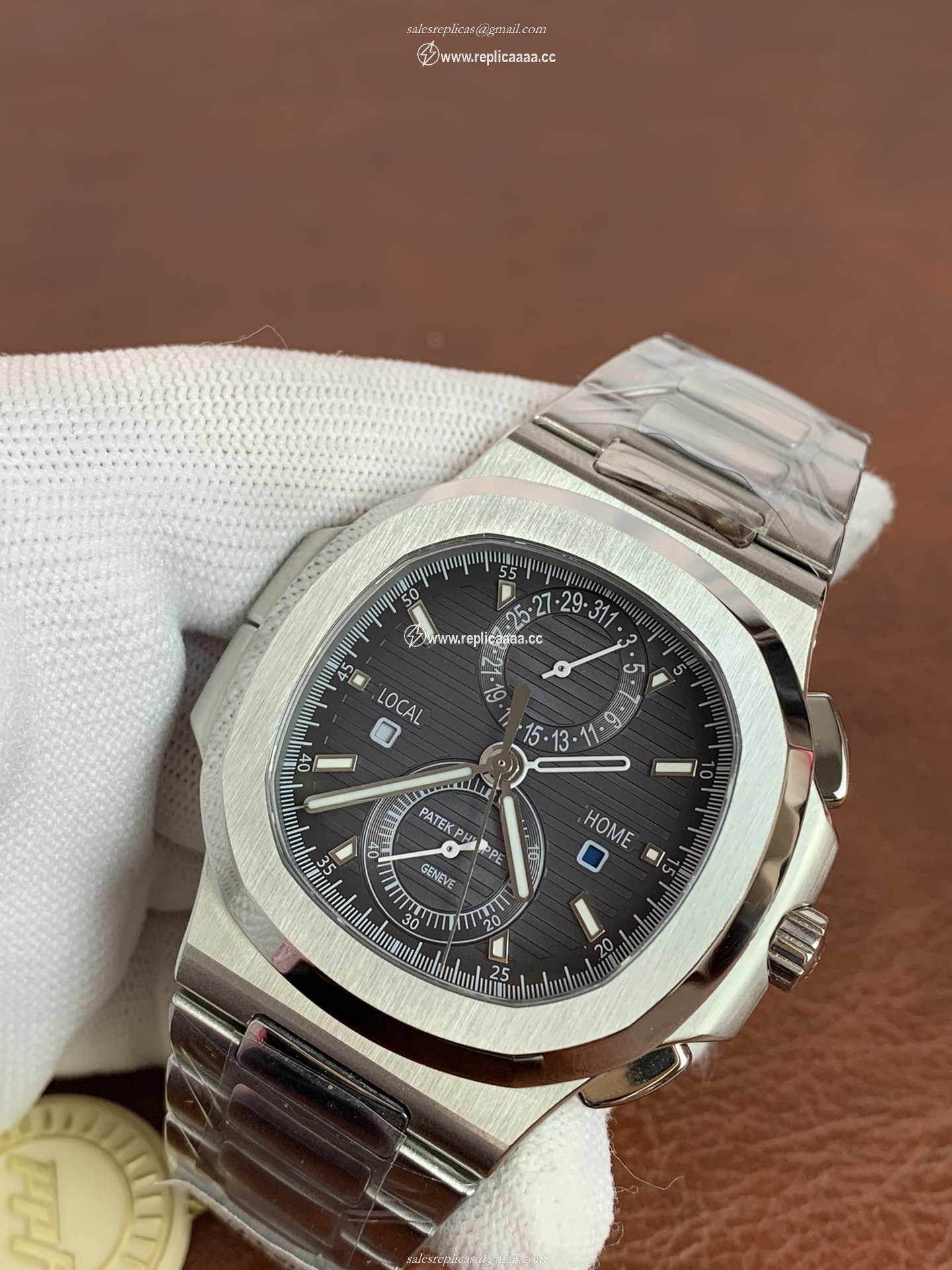Replica Patek Philippe Men Nautilus Moonphase 5990/1A-011