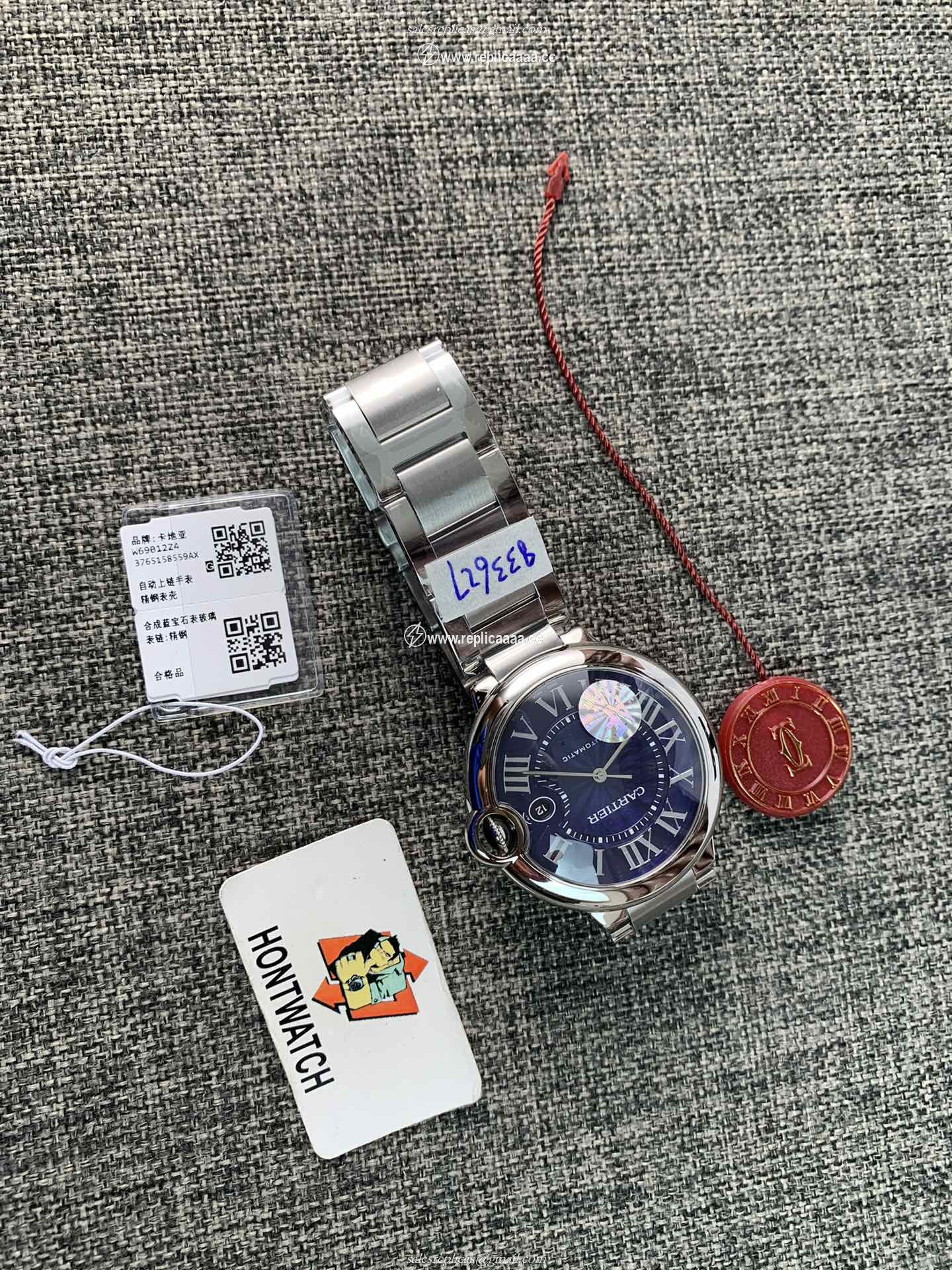 Replica Cartier Men Ballon Bleu WSBB0025