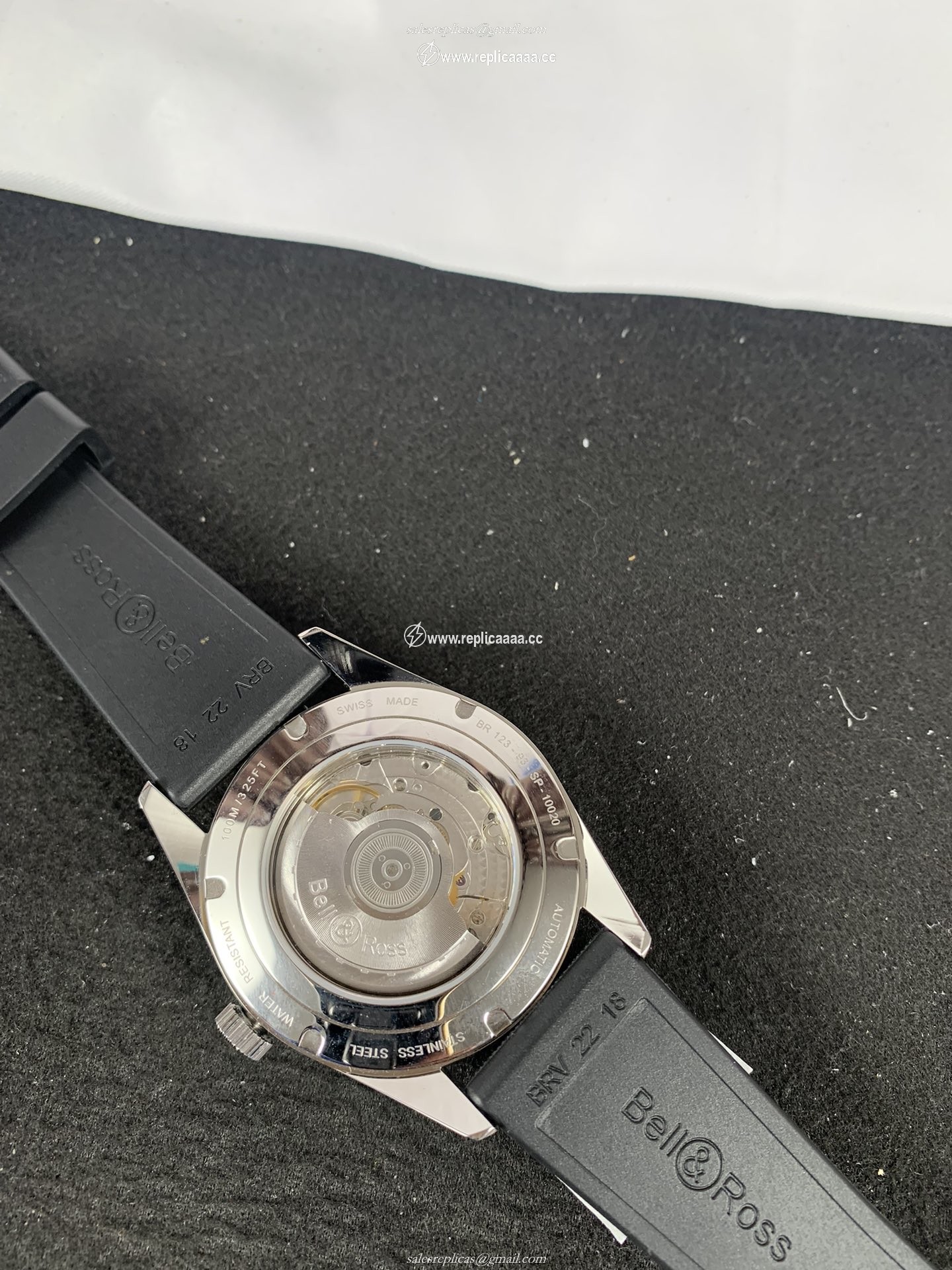 Replica Bell & Ross Men BR123 Sport Heritage