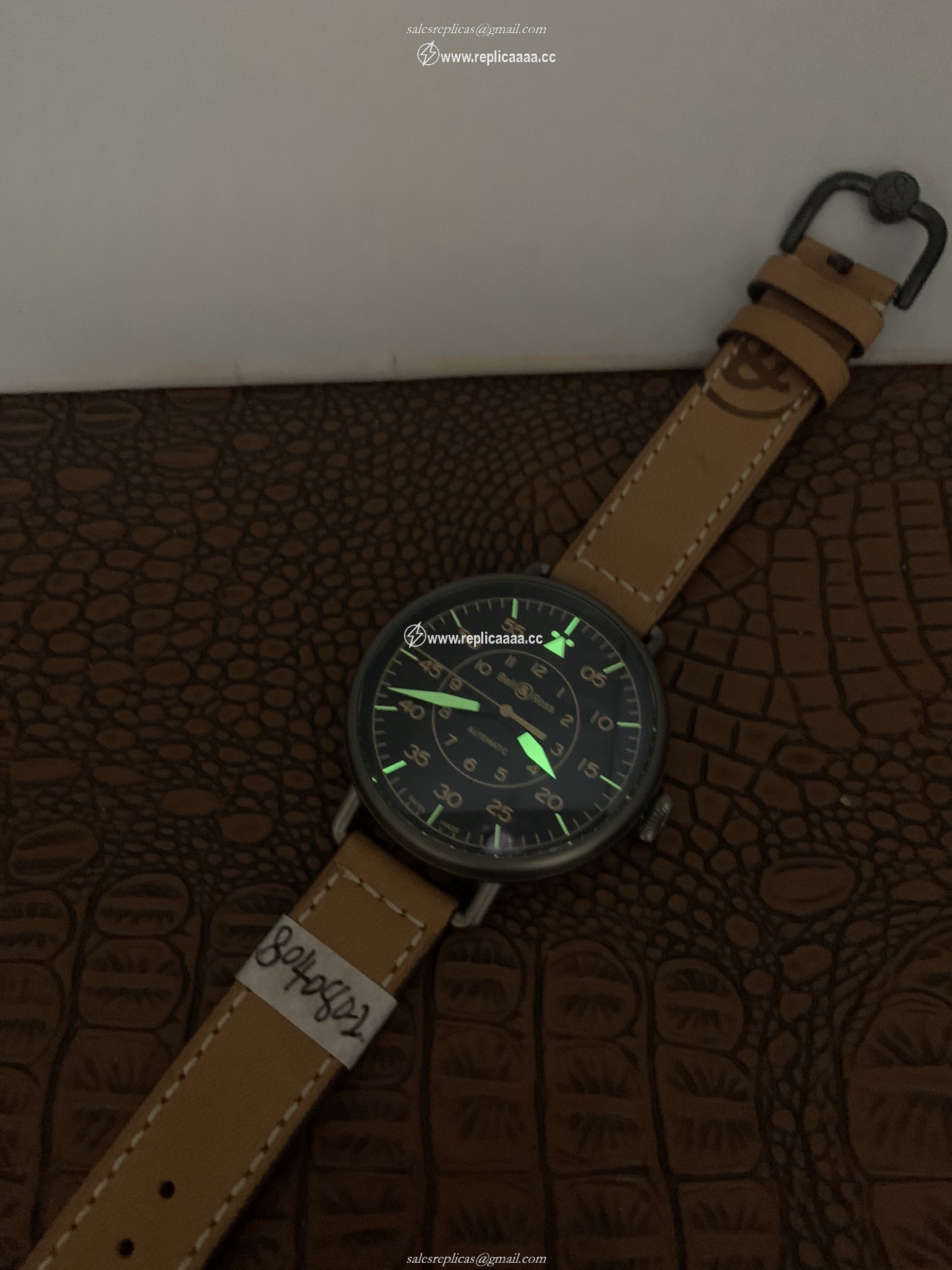Replica Bell & Ross Mens WW1-92 Heritage BRWW192-HER/SCA 2 Replica Bell & Ross Mens WW1-92 Heritage BRWW192-HER/SCA