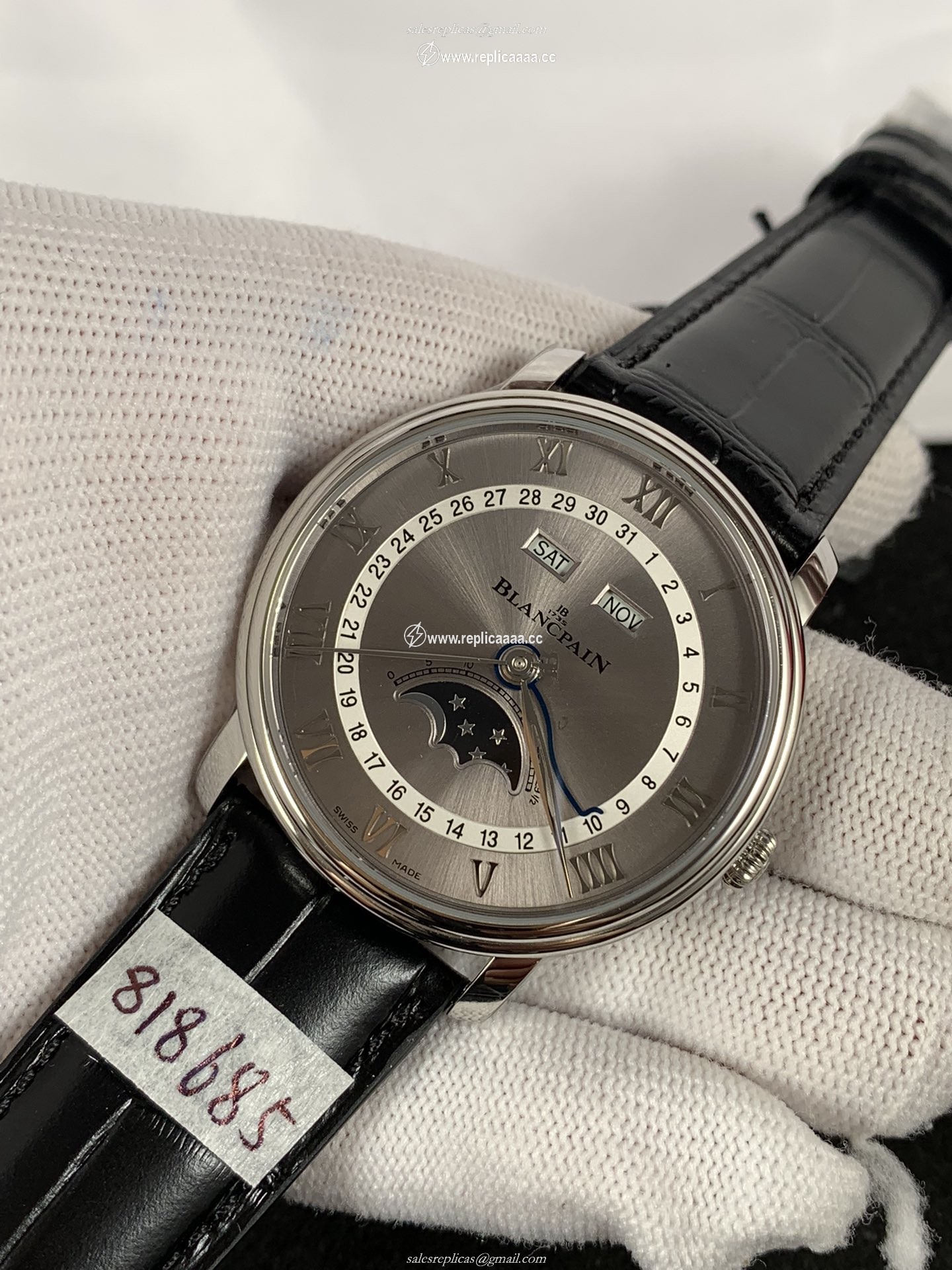 Replica Blancpain Men Villeret 6654-1113-55B