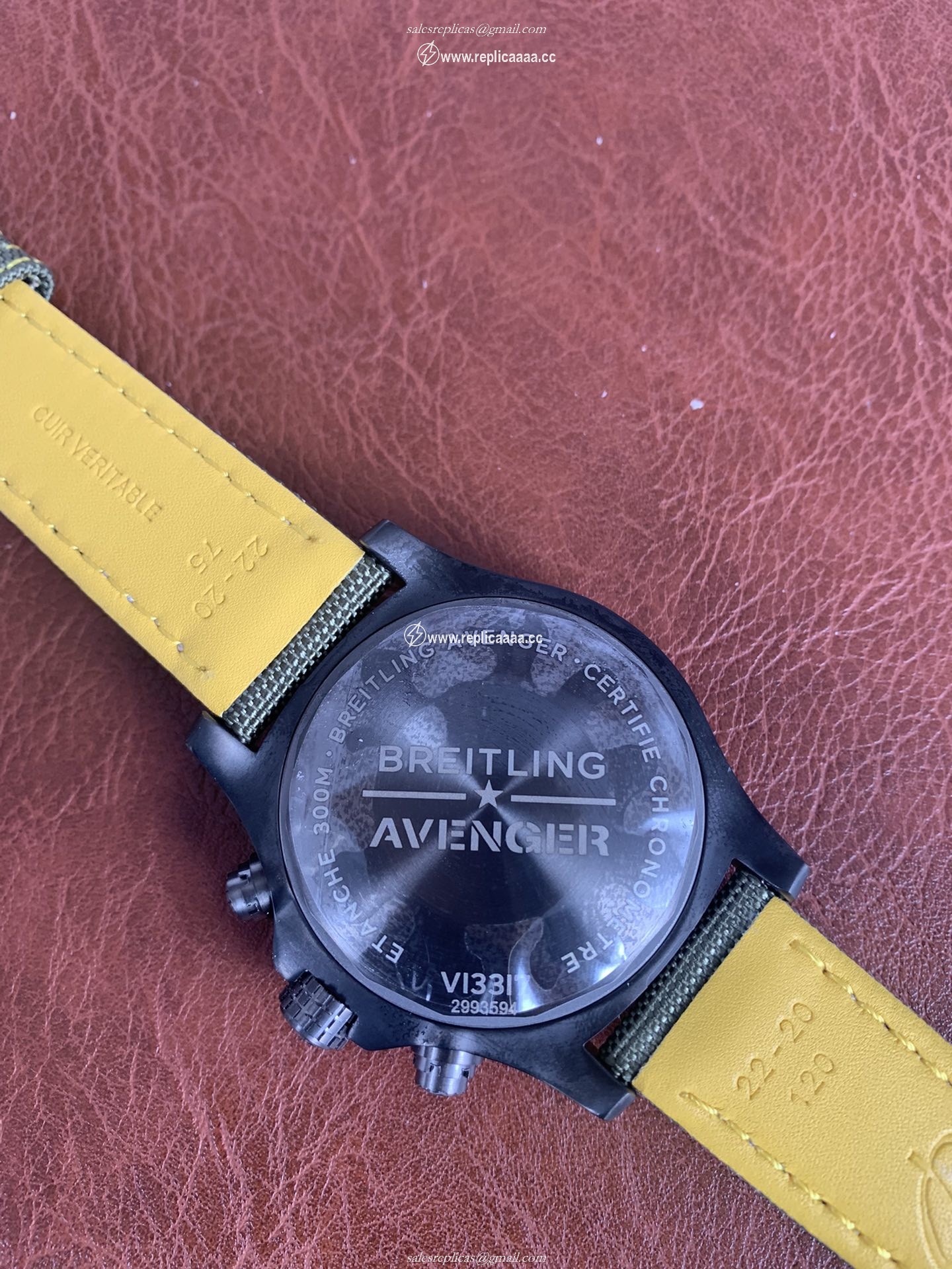 Replica Breitling Men Avenger GMT 45 Night Mission V323952A1L1X1