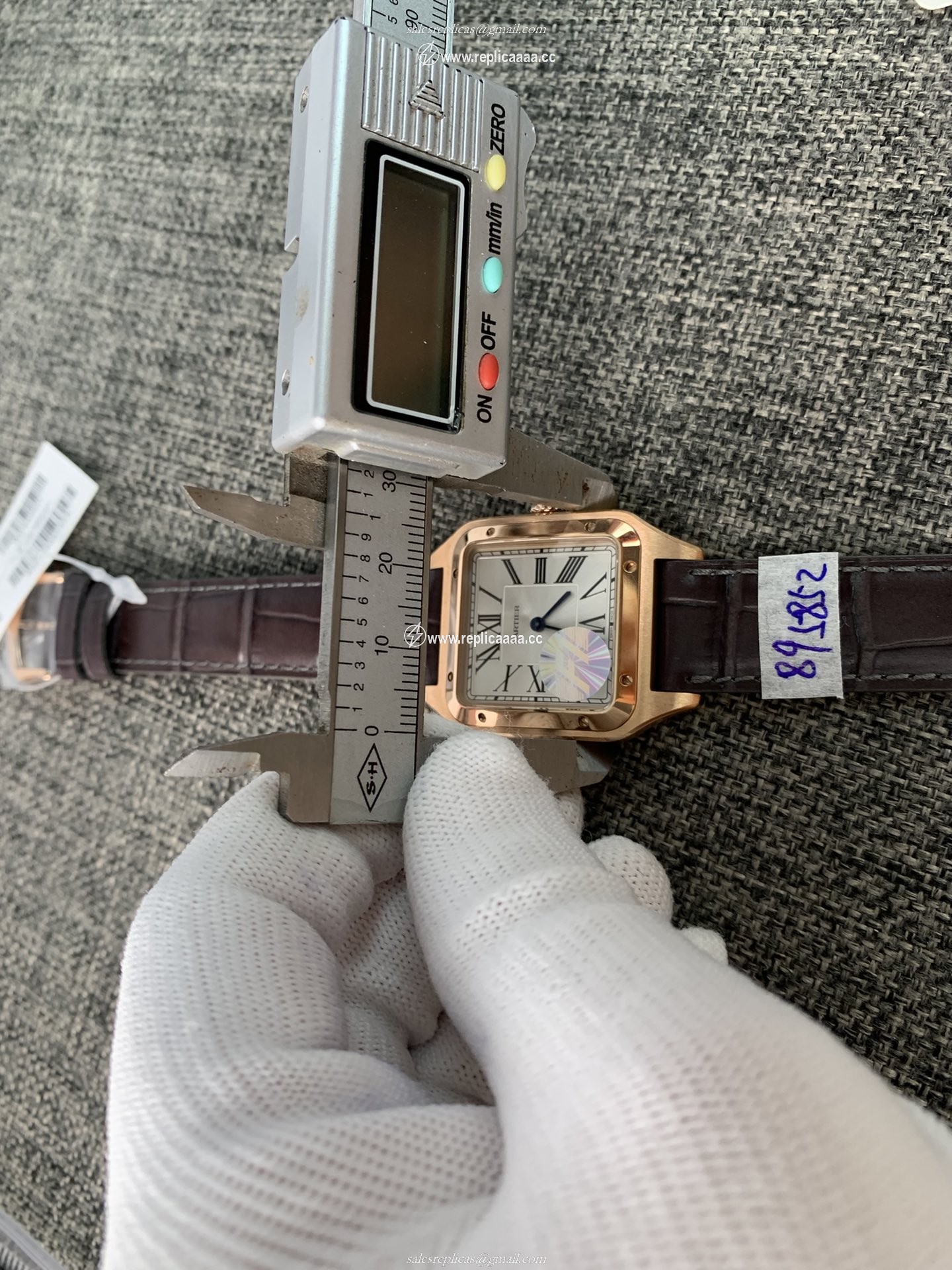 Replica Cartier Mens Santos De Cartier W2SA0011 2 Replica Cartier Mens Santos De Cartier W2SA0011