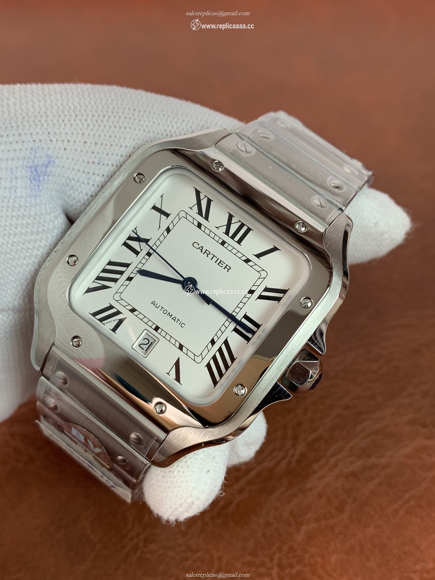 Replica Cartier Mens Santos De Cartier WSSA0018