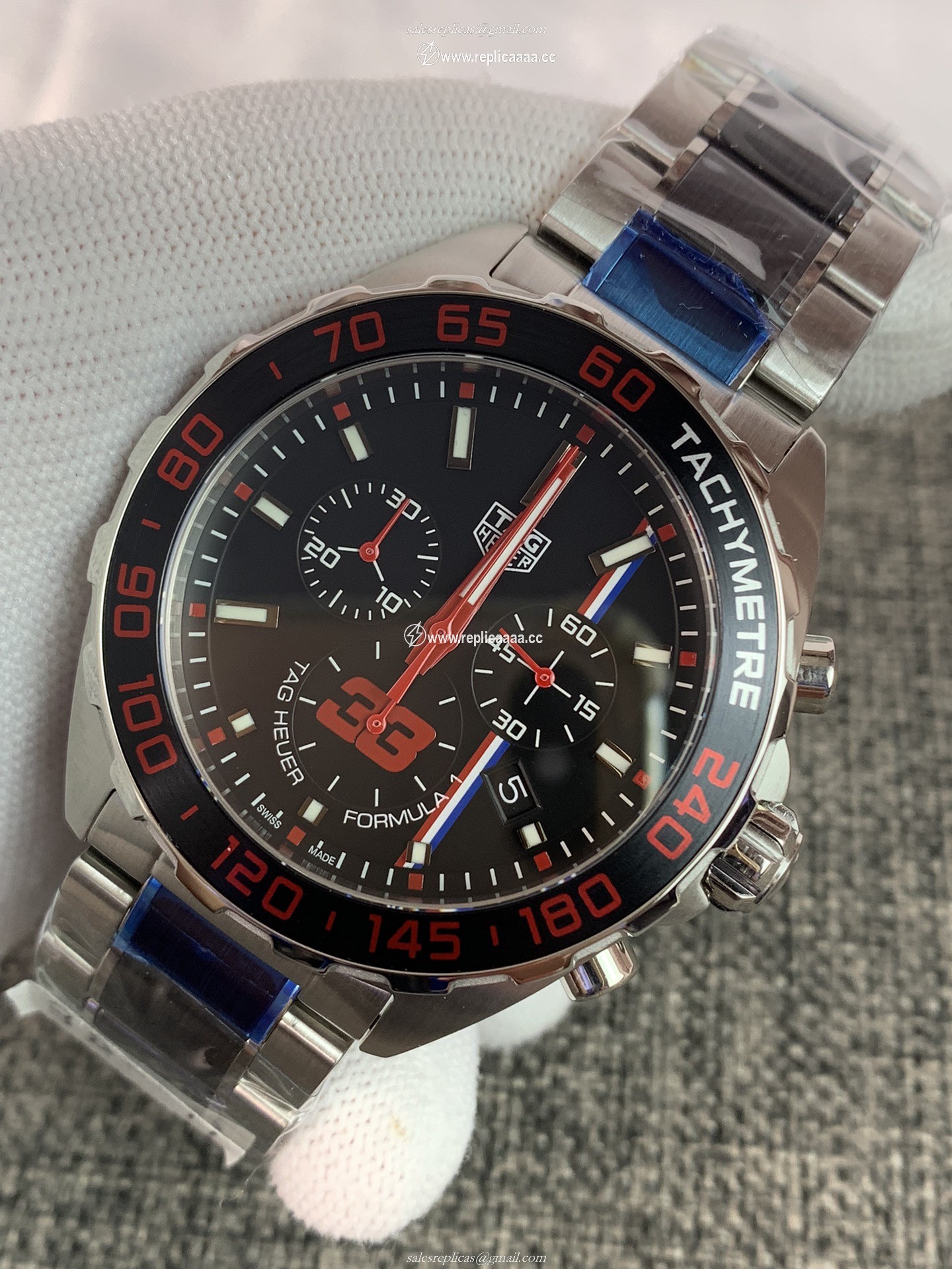Replica Tag Heuer Men Formula 1 Chronograph Quartz 43mm CAZ101U.BA0843
