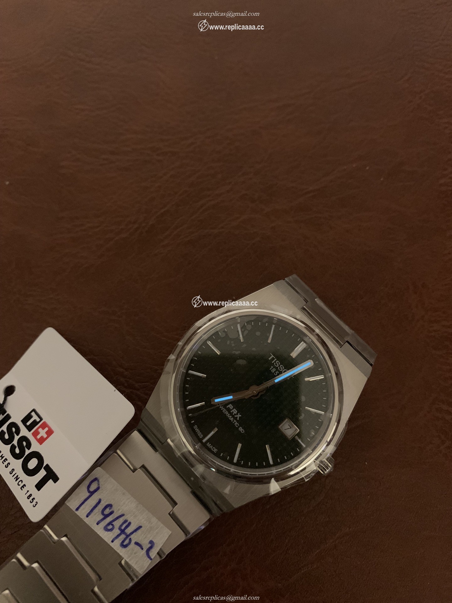 Replica Tissot Men T-Classic PRX Powermatic 80 T137.407.11.051.00 Green