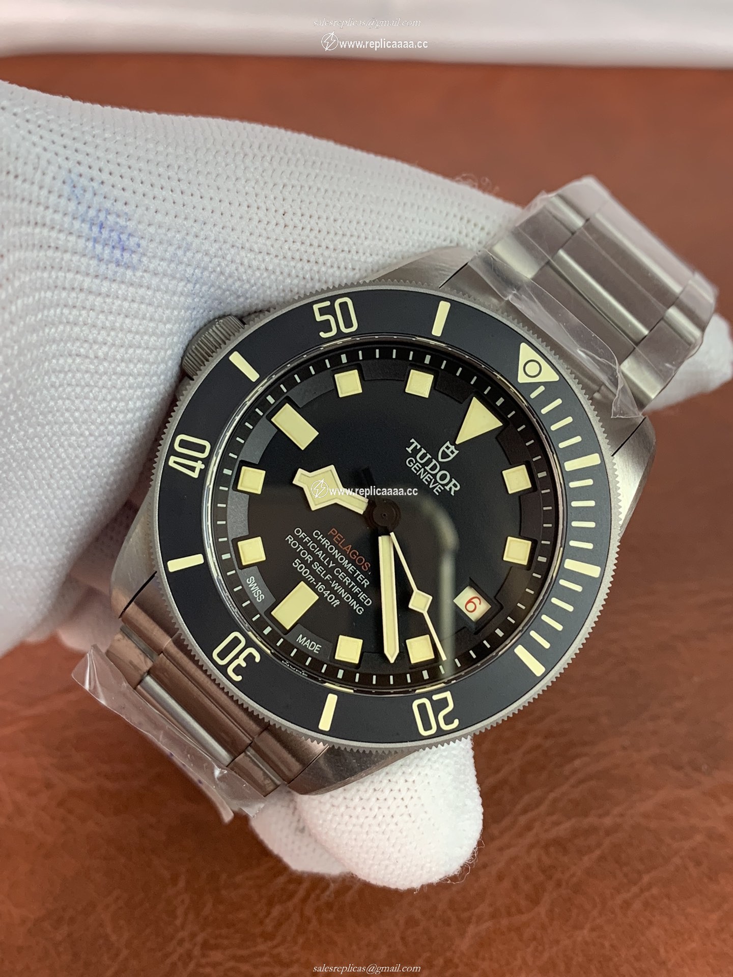 Replica Tudor Mens Pelagos M25610TNL-0001