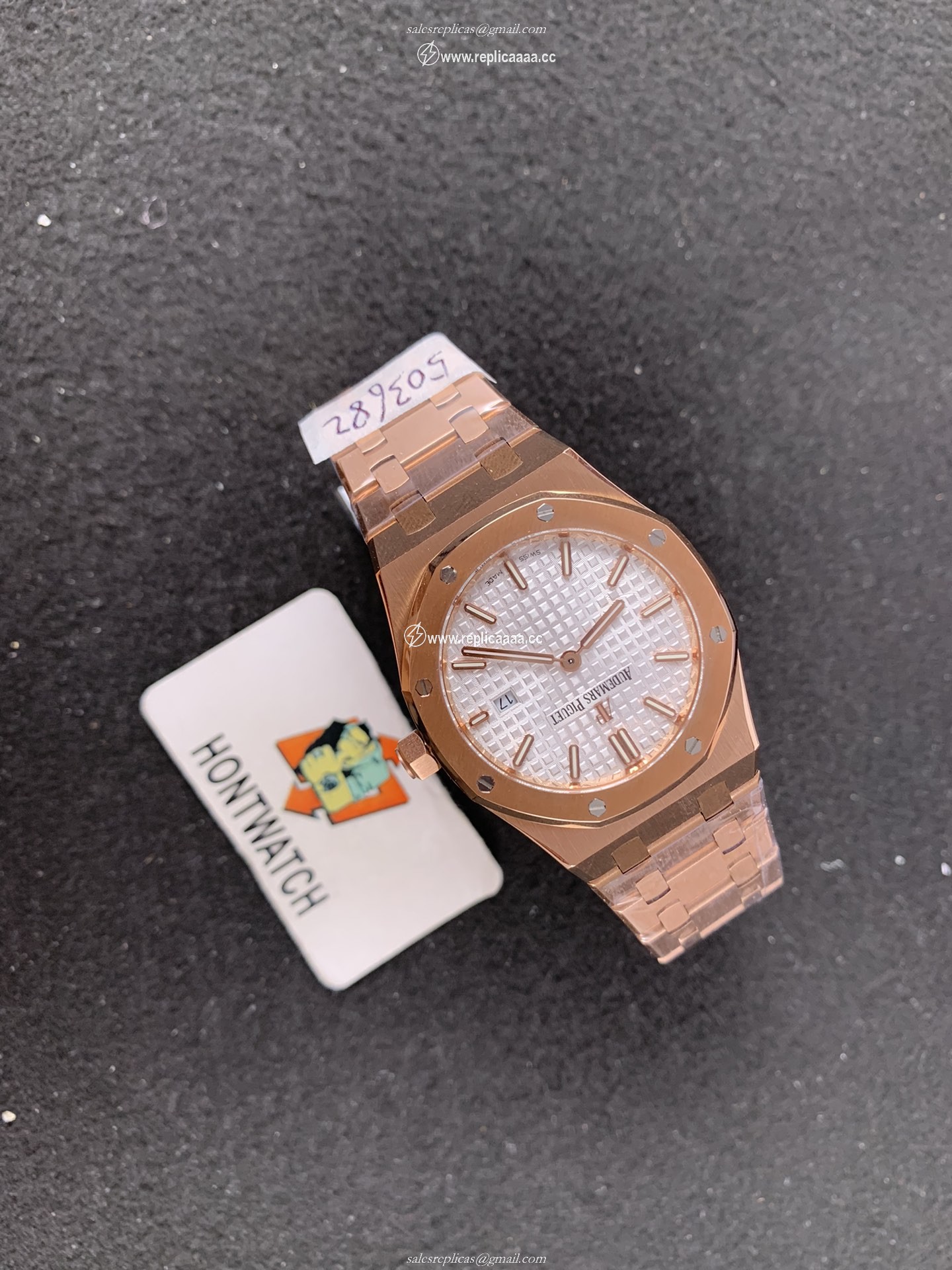 Replica Audemars Piguet Women Royal Oak 15450OR.OO.1256OR.01