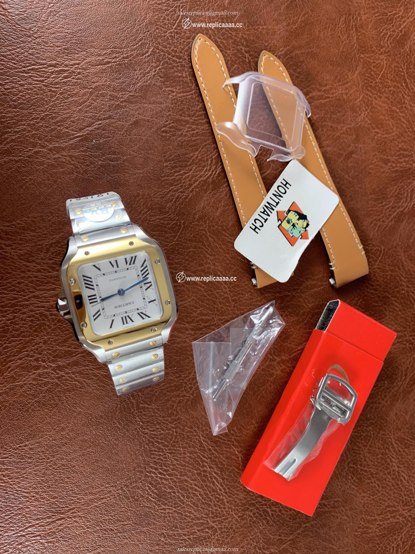 Replica Cartier Womens Santos De Cartier womens