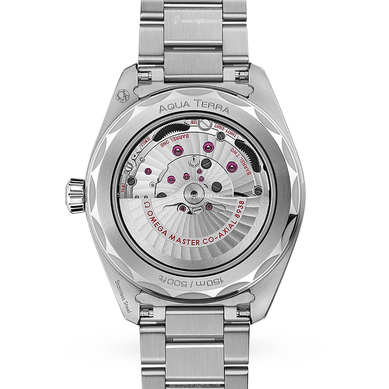Replica Omega Seamaster Aqua Terra 150m Co-Axial GMT Worldtimer 43mm Mens details O22010432203001