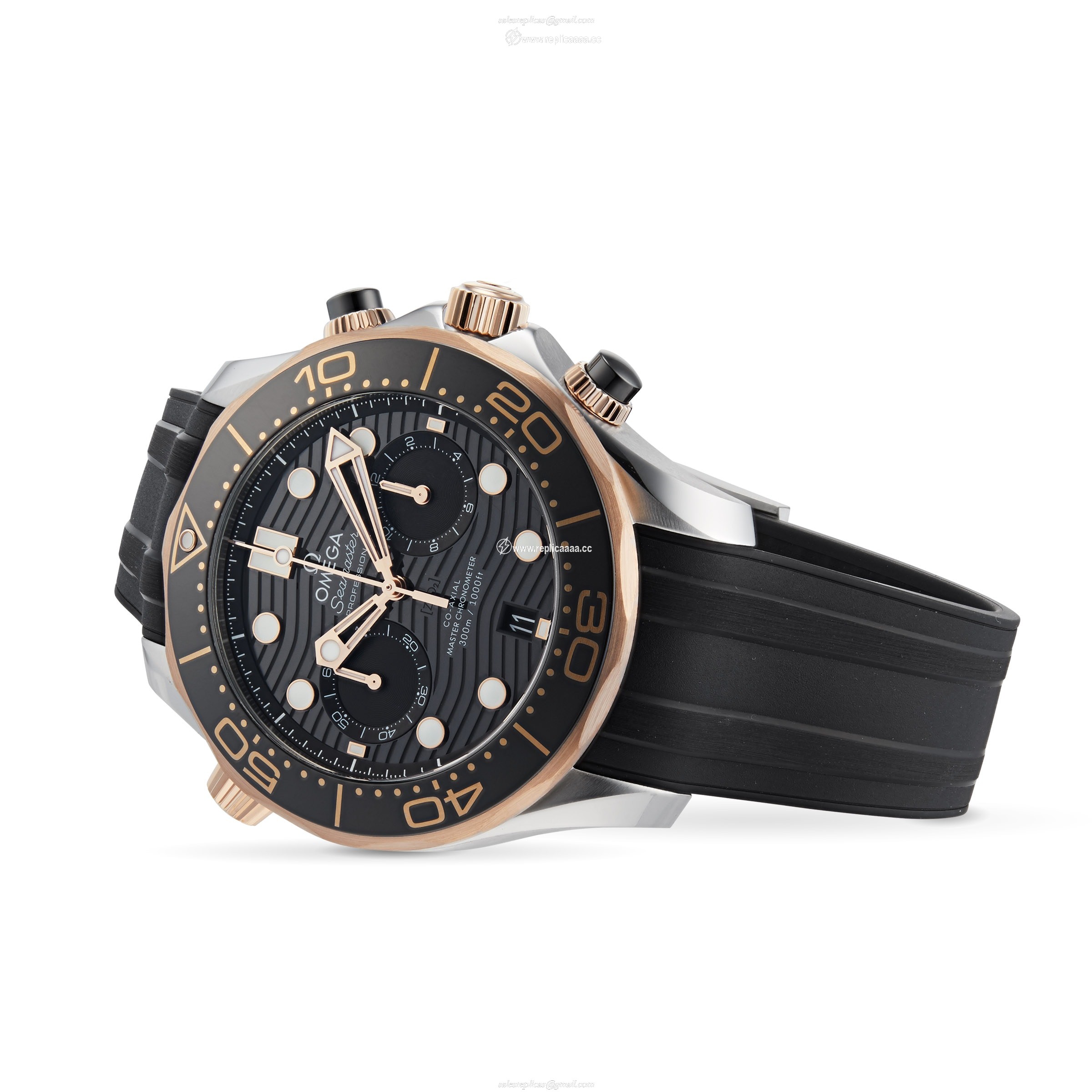 Replica Omega Seamaster 300m 44mm Mens details O21022445101001 2 Replica Omega Seamaster 300m 44mm Mens details O21022445101001