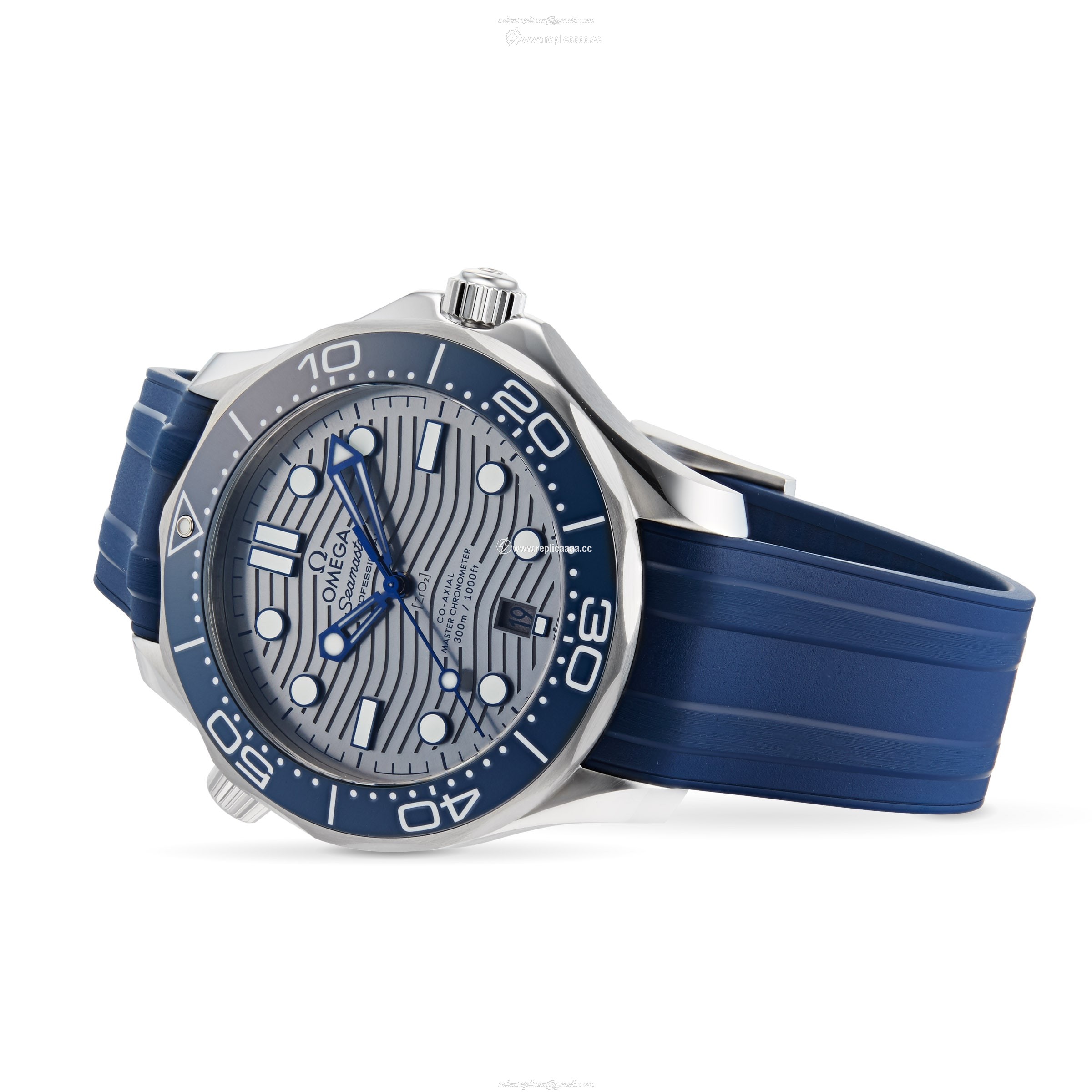 Replica Omega Seamaster Pro-Diver 300 Mens details O21032422006001
