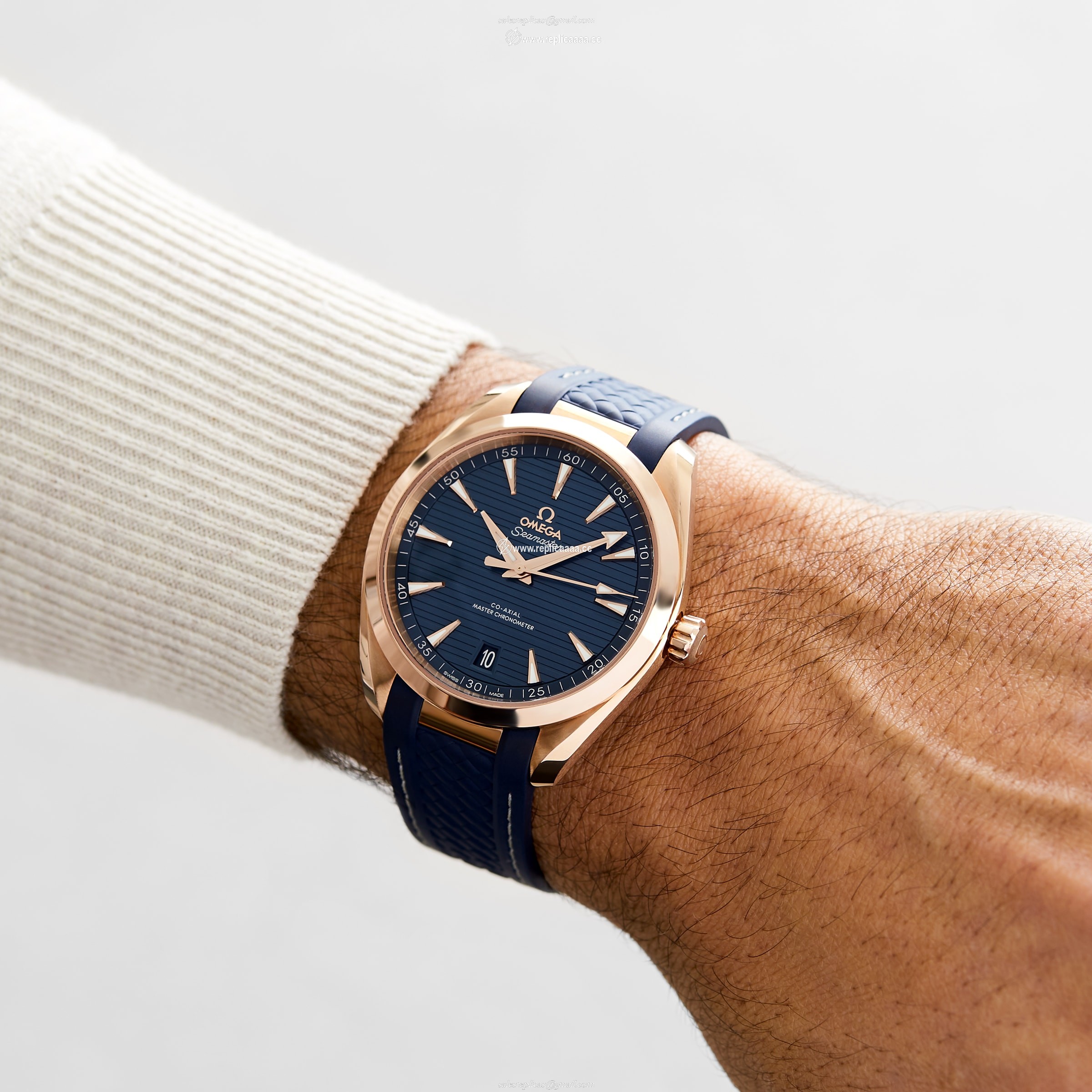 Replica Omega Seamaster Aquaterra 41 Mens details O22052412103001