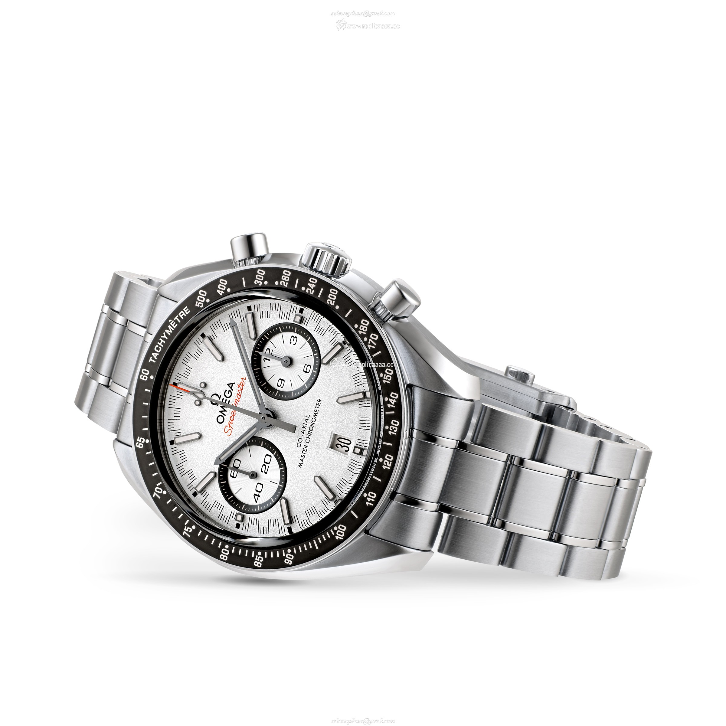 Replica Omega Speedmaster Racing Co-Axial 44mm Mens details O32930445104001