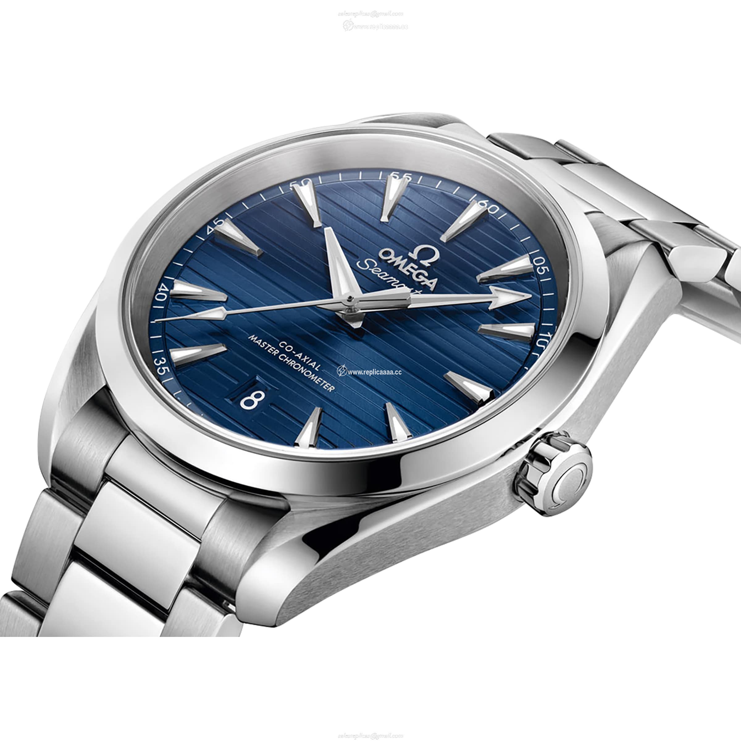 Replica Omega Seamaster Aqua Terra 150M Mens Blue Dial 38mm Automatic Co-Axial Mens details O22010382003001 2 Replica Omega Seamaster Aqua Terra 150M Mens Blue Dial 38mm Automatic Co-Axial Mens details O22010382003001