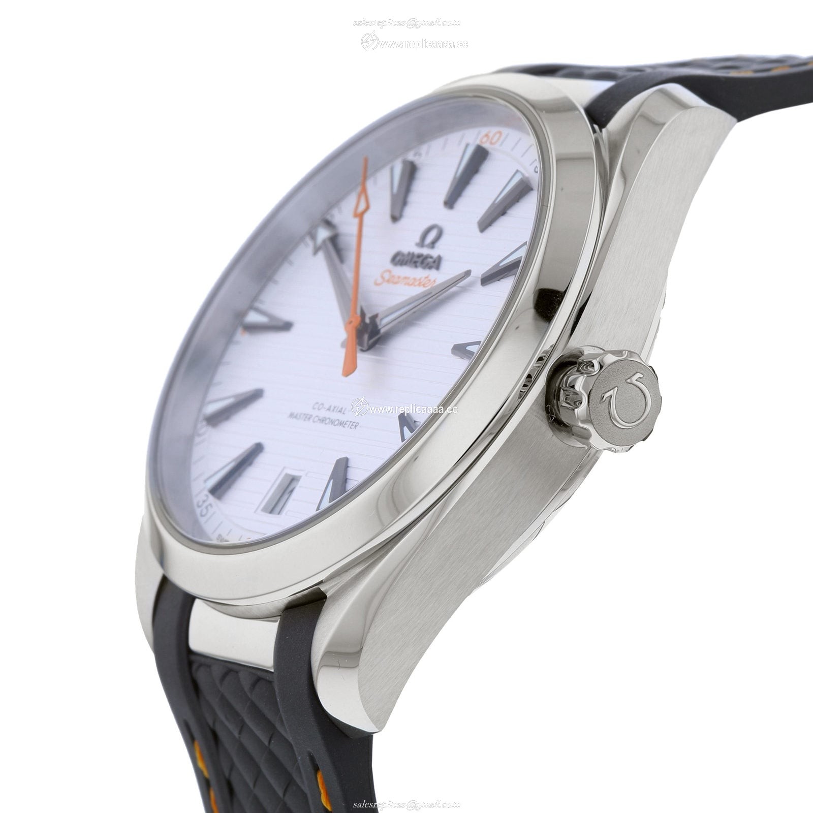 Replica Omega Seamaster Aqua Terra 150M Mens Silver Dial 41mm Automatic Co-Axial Mens details O22012412102002