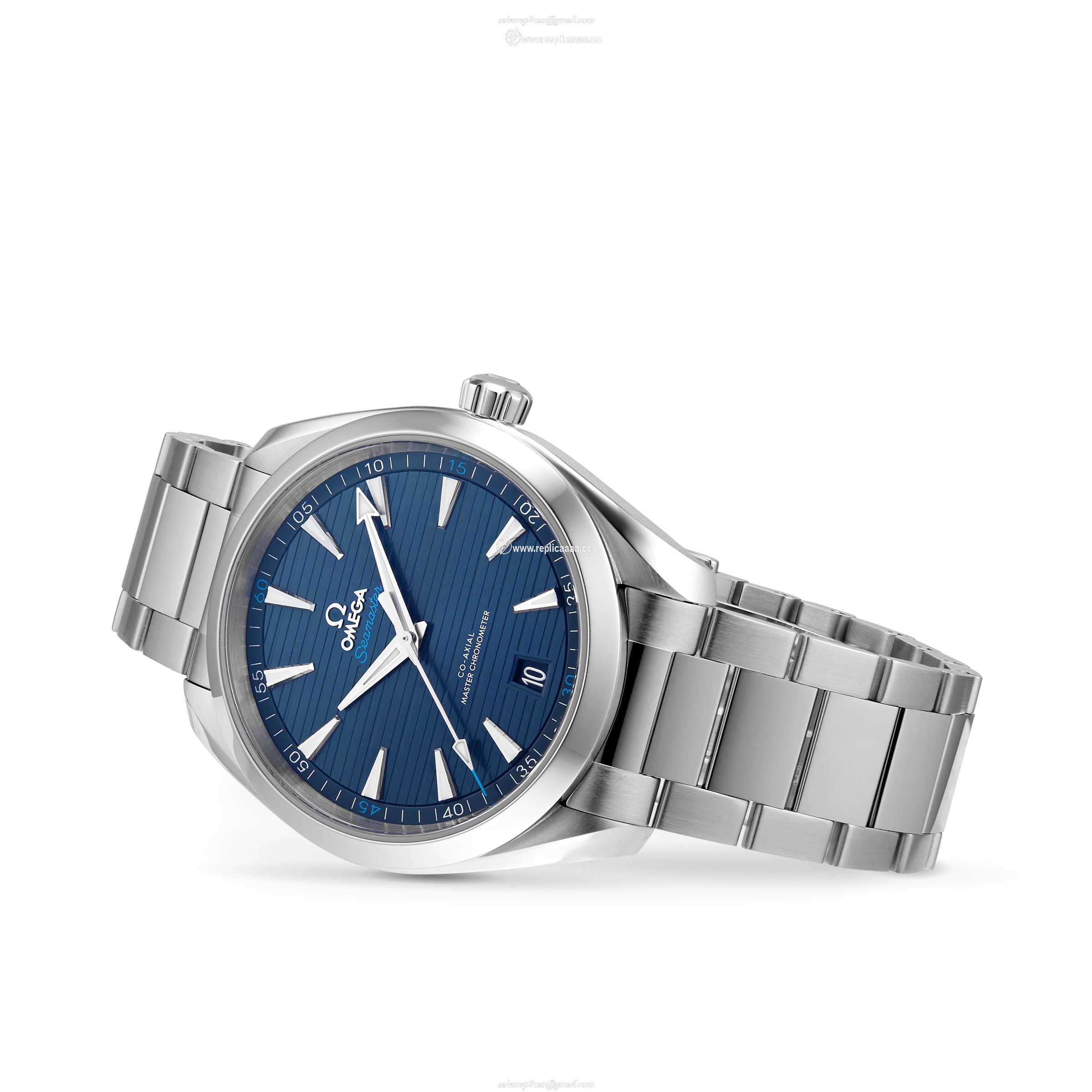 Replica Omega Seamaster Aqua Terra 150M Mens Blue Dial 41mm Automatic Co-Axial details O22010412103001 2 Replica Omega Seamaster Aqua Terra 150M Mens Blue Dial 41mm Automatic Co-Axial details O22010412103001