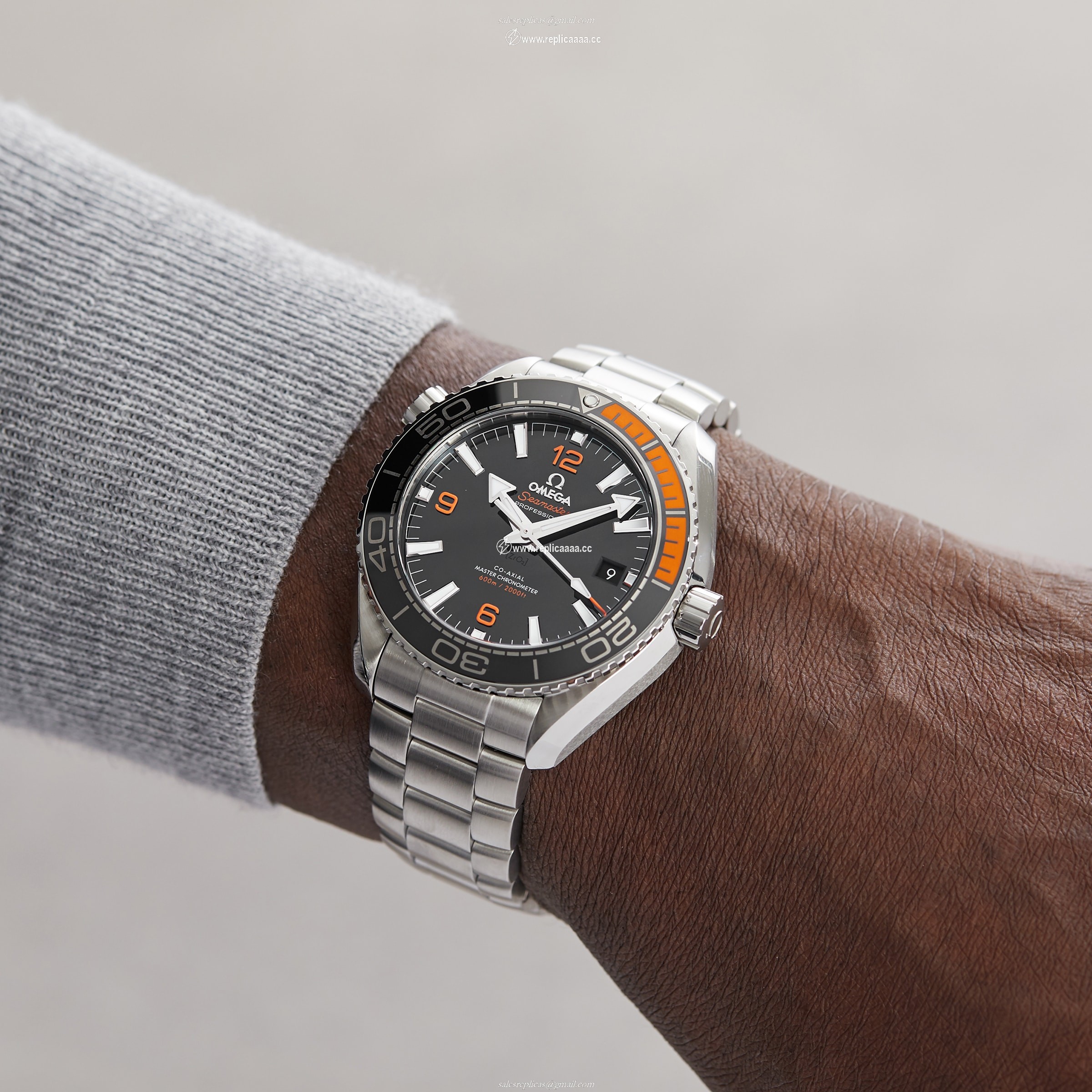 Replica Omega Seamaster Planet Ocean 600M Mens 43.5mm Automatic Co-Axial Divers details O21530442101002 2 Replica Omega Seamaster Planet Ocean 600M Mens 43.5mm Automatic Co-Axial Divers details O21530442101002