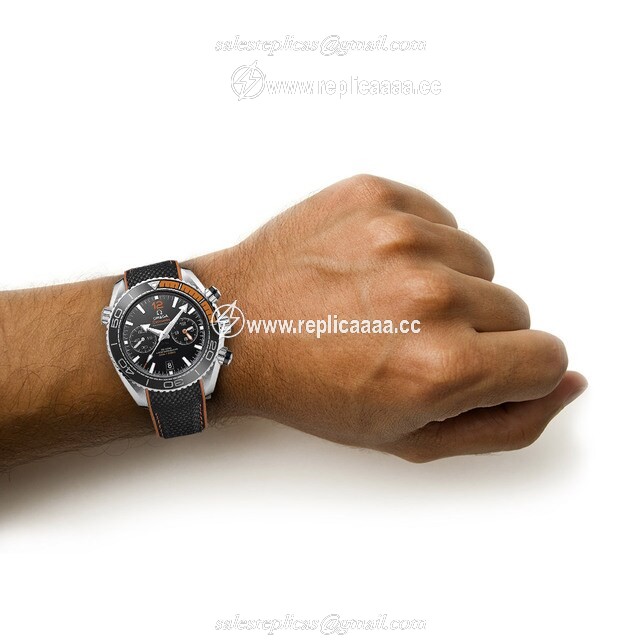 Replica Omega Seamaster Planet Ocean 600M Mens 45.5mm Automatic Co-Axial Divers details O21532465101001