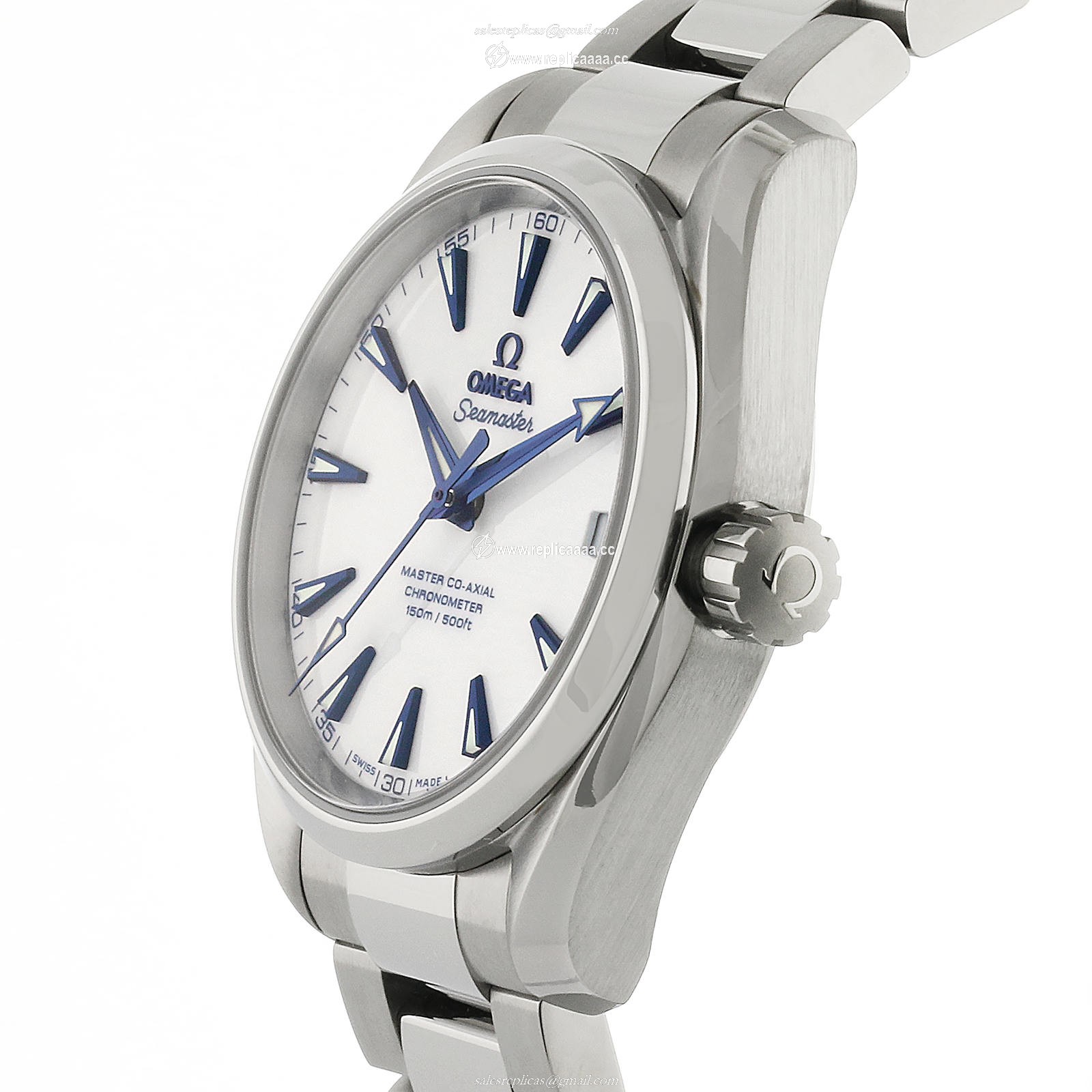 Replica Omega Seamaster Aqua Terra 150m Master Co-Axial Chronometer 38.5mm GoodPlanet O23190392104001 2 Replica Omega Seamaster Aqua Terra 150m Master Co-Axial Chronometer 38.5mm GoodPlanet O23190392104001