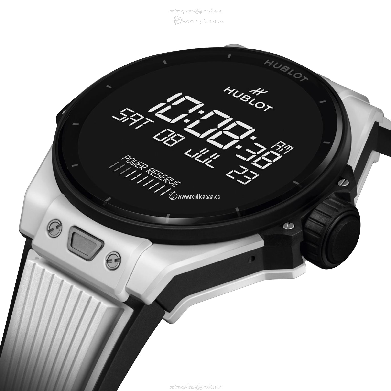 Replica Hublot Big Bang E Gen3 White Ceramic 44mm Mens details White 450.HX.1100.RX 2 Replica Hublot Big Bang E Gen3 White Ceramic 44mm Mens details White 450.HX.1100.RX