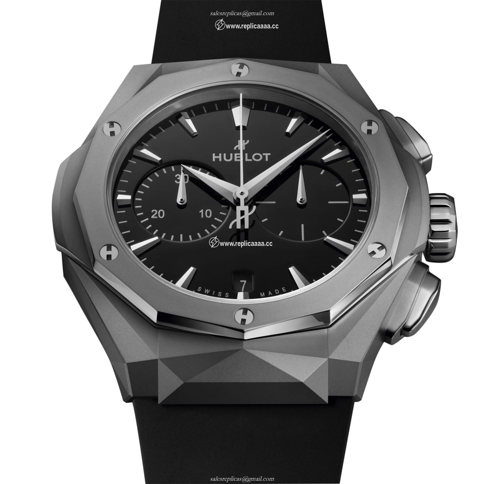 Replica Hublot Classic Fusion Chronograph Orlinski Titanium 41mm 549.NI.1270.RX.ORL23