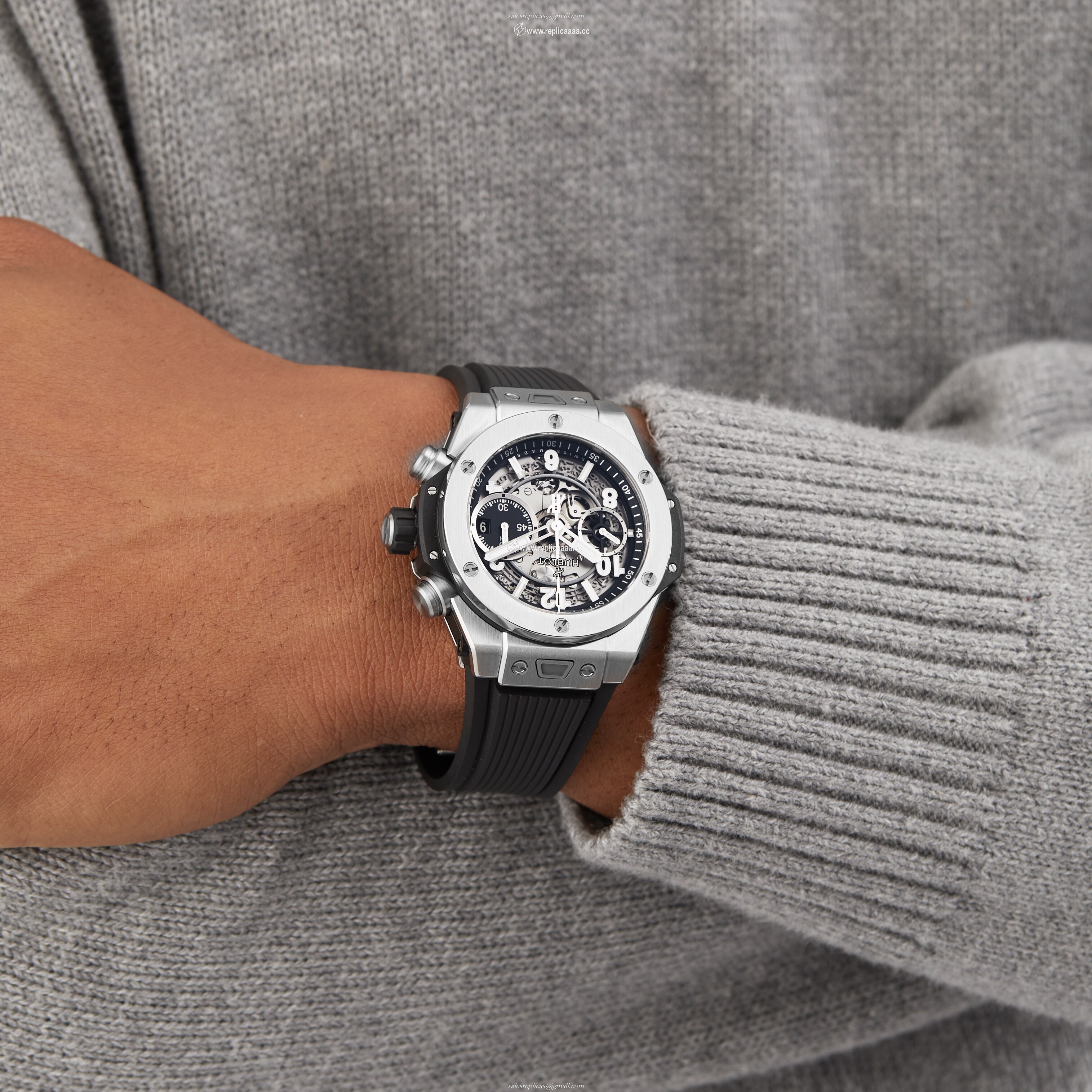 Replica Hublot Big Bang Unico Titanium 42mm Mens details 441.NX.1171.RX