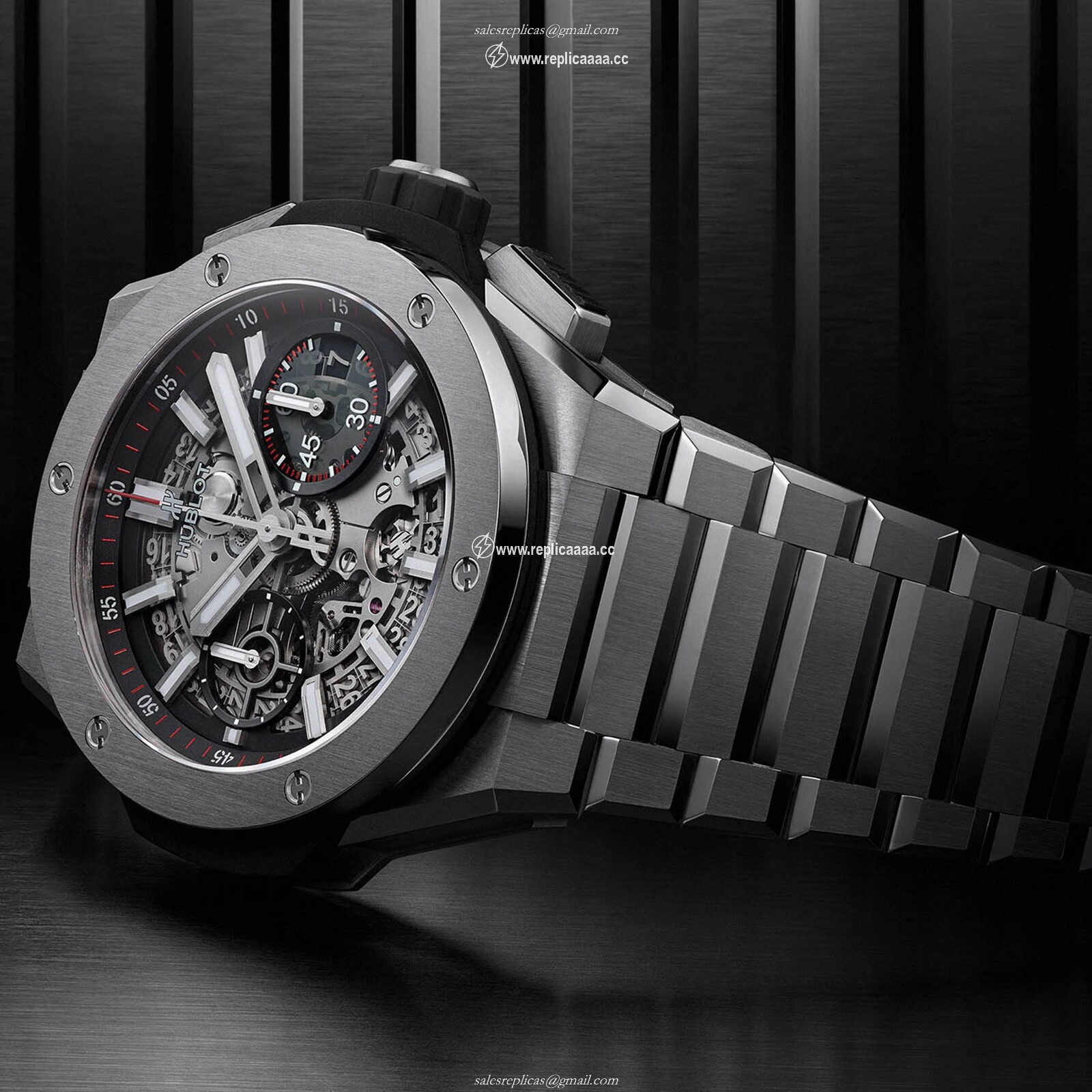 Replica Hublot Big Bang Integrated Titanium Chronograph 42mm 451.NX.1170.NX