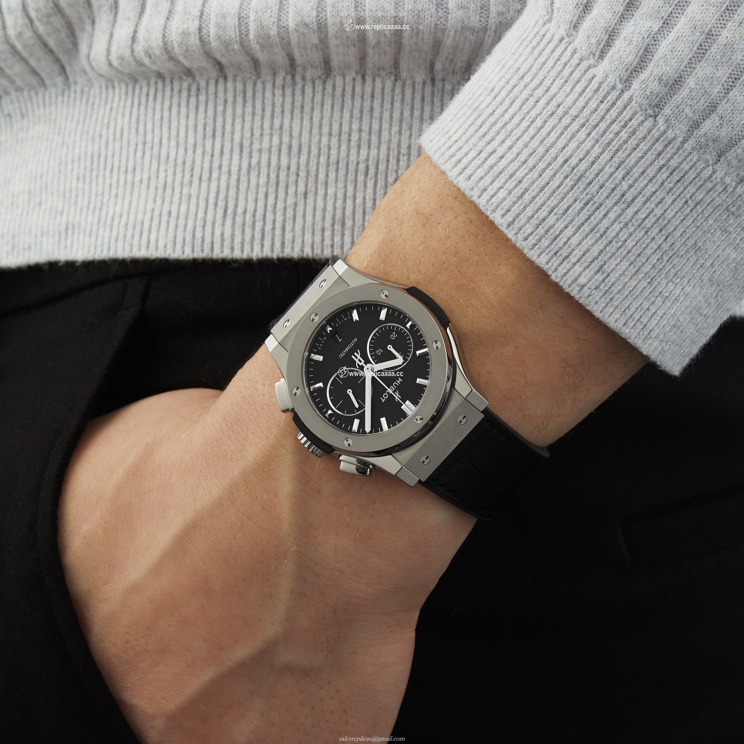 Replica Hublot Classic Fusion Chronograph Titanium 42mm 541.NX.1171.LR