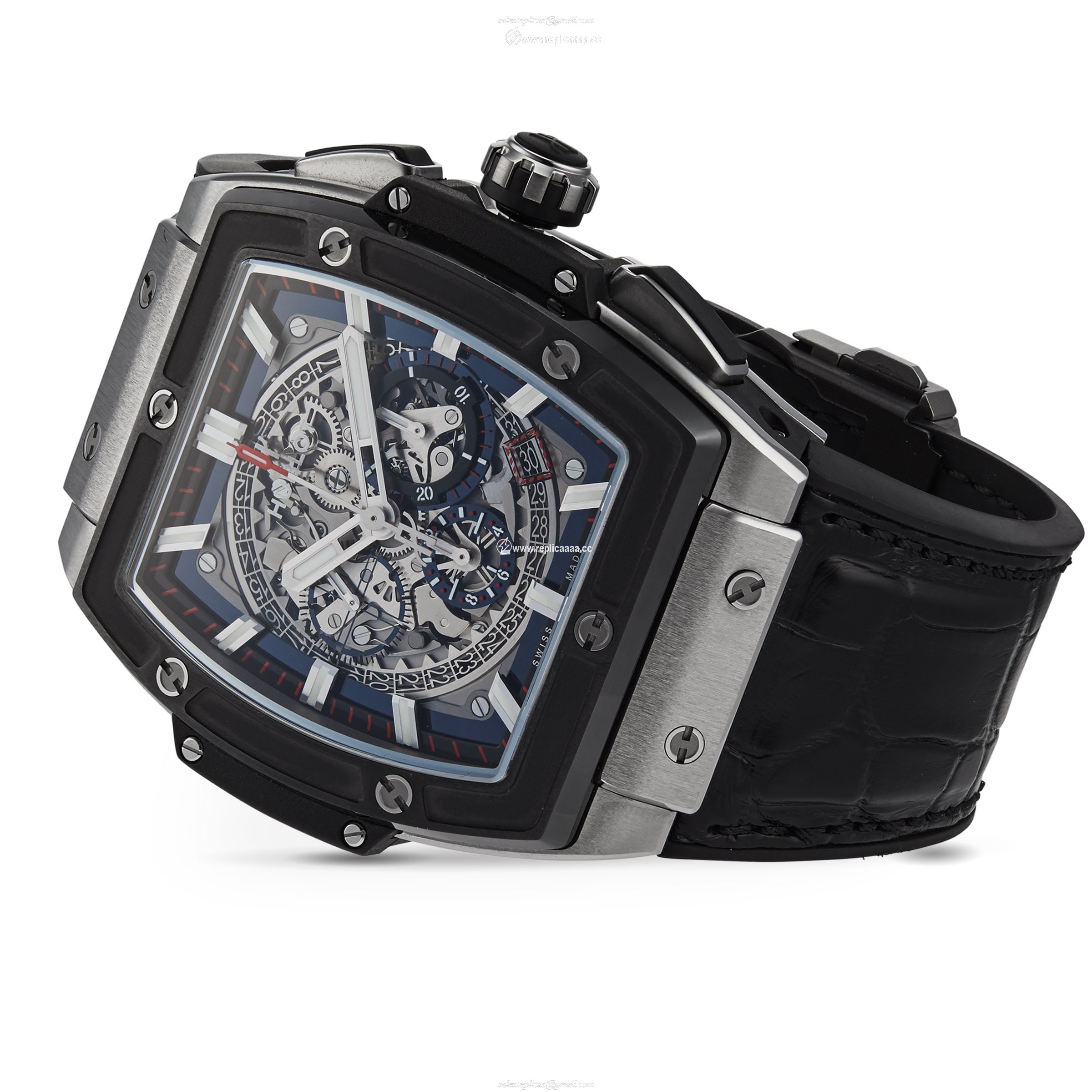 Replica Hublot Spirit of Big Bang Titanium Ceramic Chronograph 45mm 601.NM.0173.LR 2 Replica Hublot Spirit of Big Bang Titanium Ceramic Chronograph 45mm 601.NM.0173.LR
