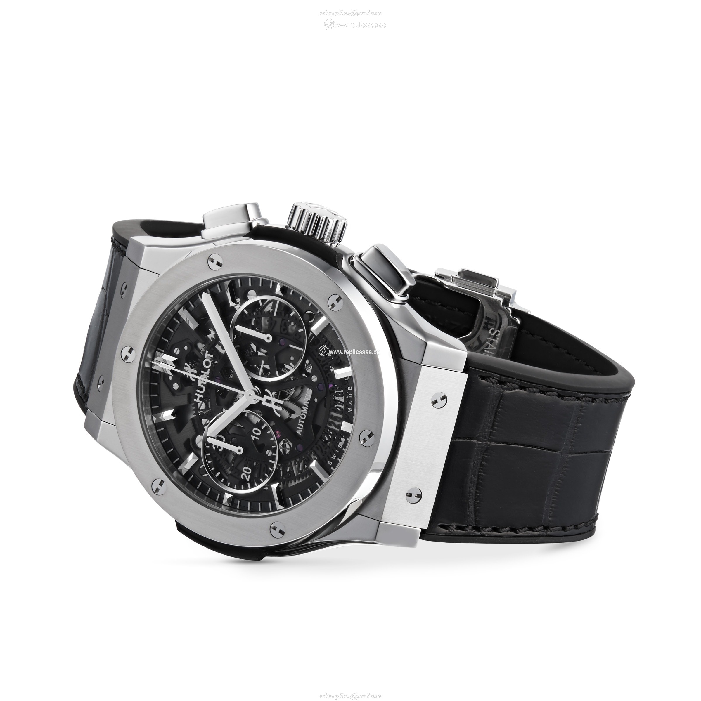 Replica Hublot Classic Fusion Aerofusion Titanium Chronograph 45mm 525.NX.0170.LR 2 Replica Hublot Classic Fusion Aerofusion Titanium Chronograph 45mm 525.NX.0170.LR