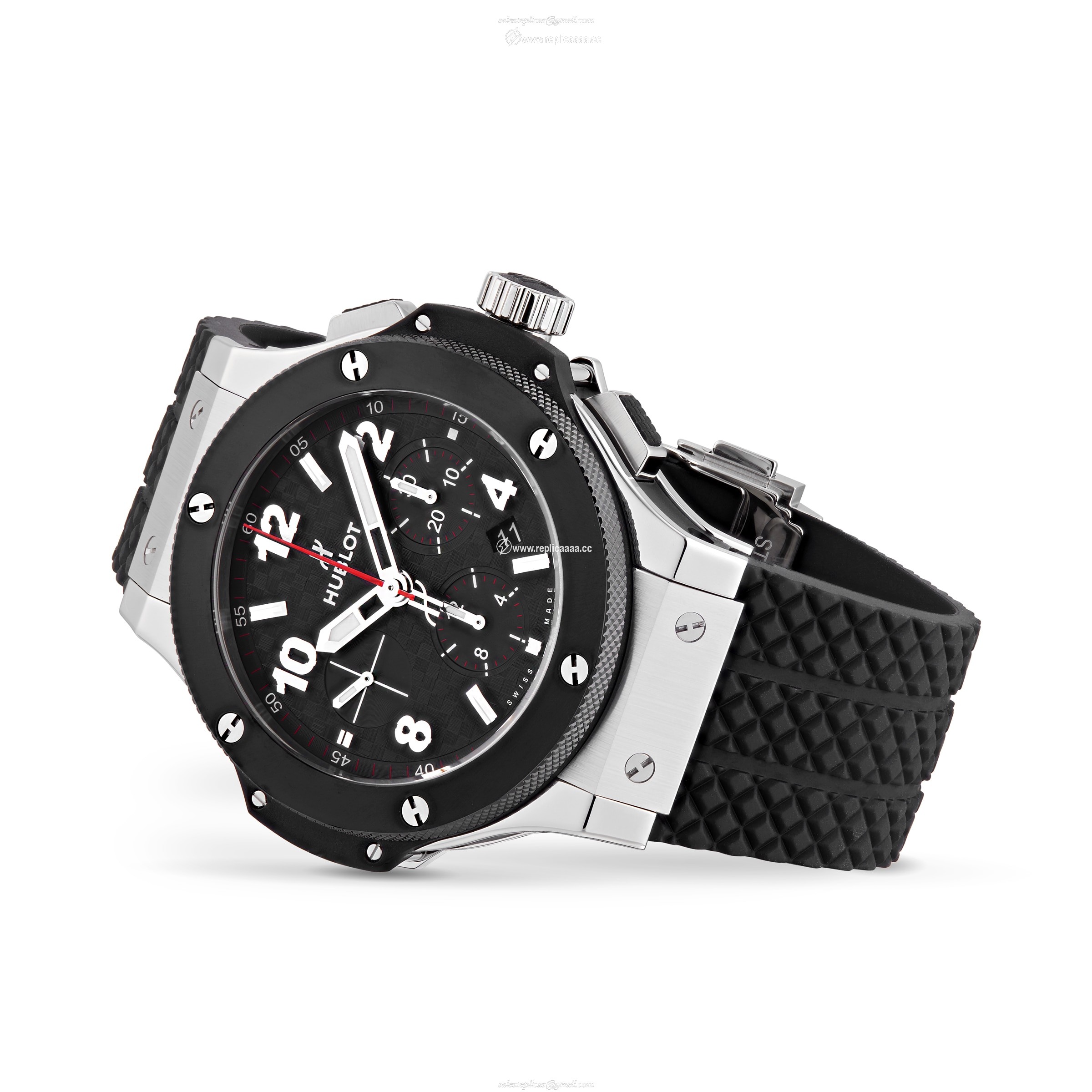 Replica Hublot Big Bang Steel Ceramic Chronograph 44mm 301.SB.131.RX