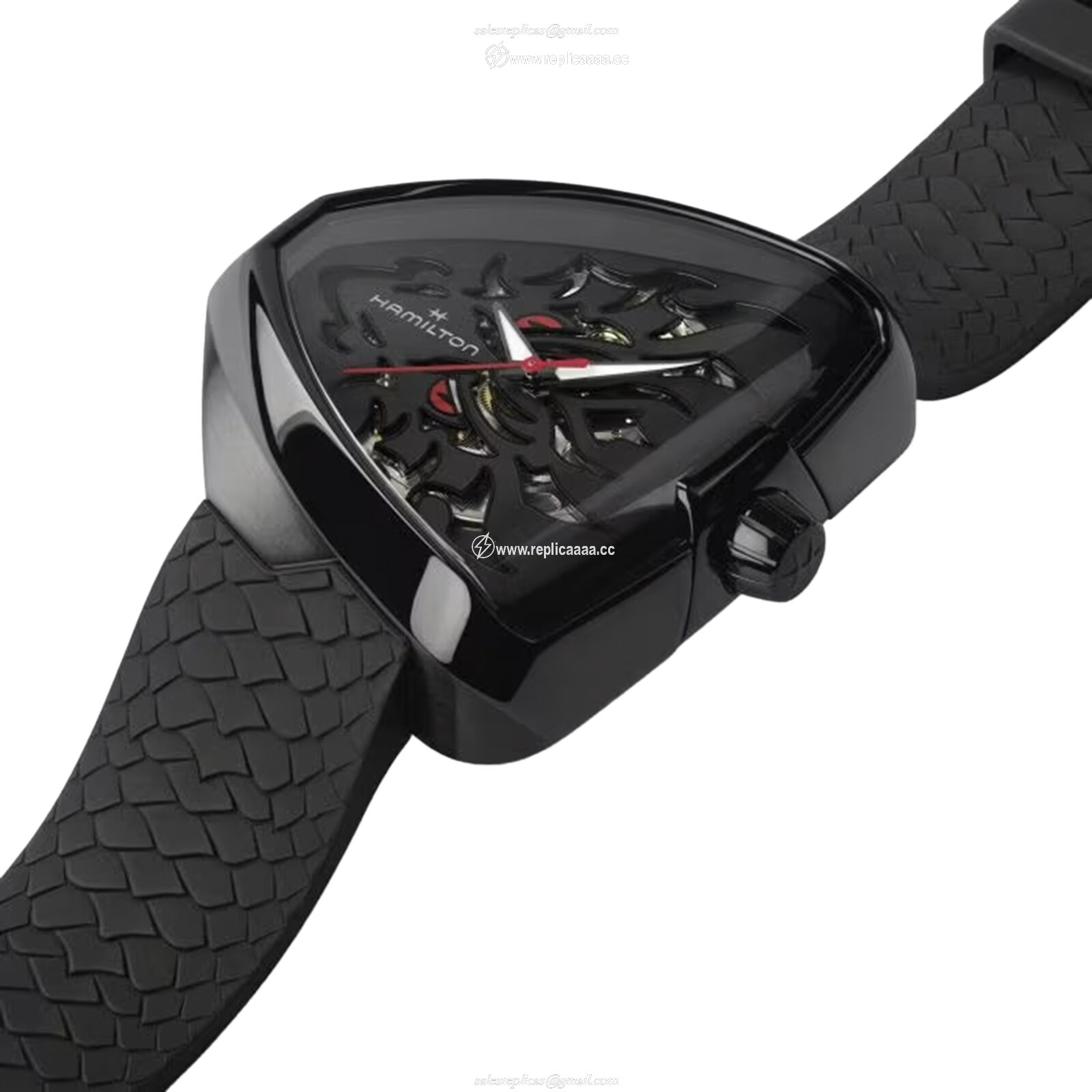 Replica Hamilton Ventura Elvis80 42mm Mens details Black H24535332 2 Replica Hamilton Ventura Elvis80 42mm Mens details Black H24535332