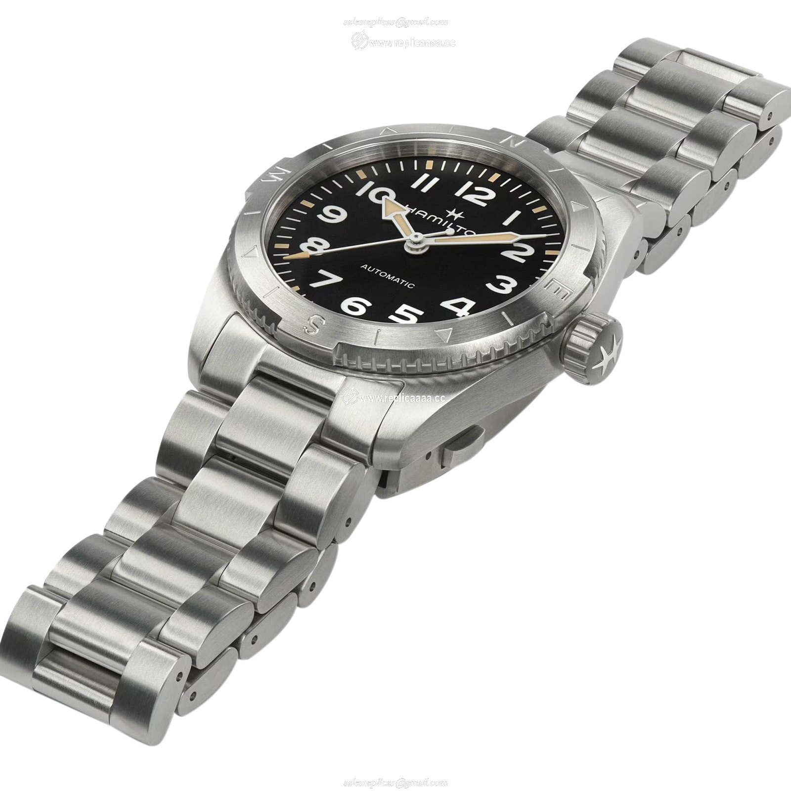 Replica Hamilton Khaki Field Expedition Automatic 37mm Mens details Black H70225130 2 Replica Hamilton Khaki Field Expedition Automatic 37mm Mens details Black H70225130