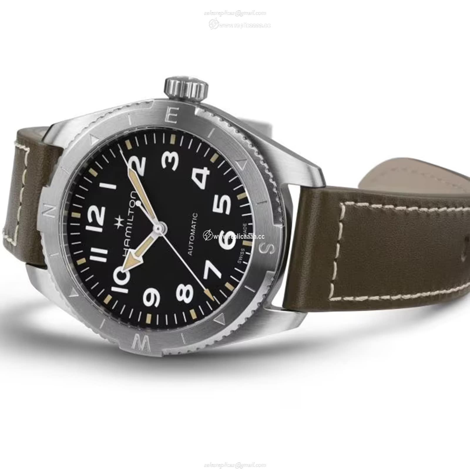 Replica Hamilton Khaki Field Expedition 41mm Mens details Black H70315830