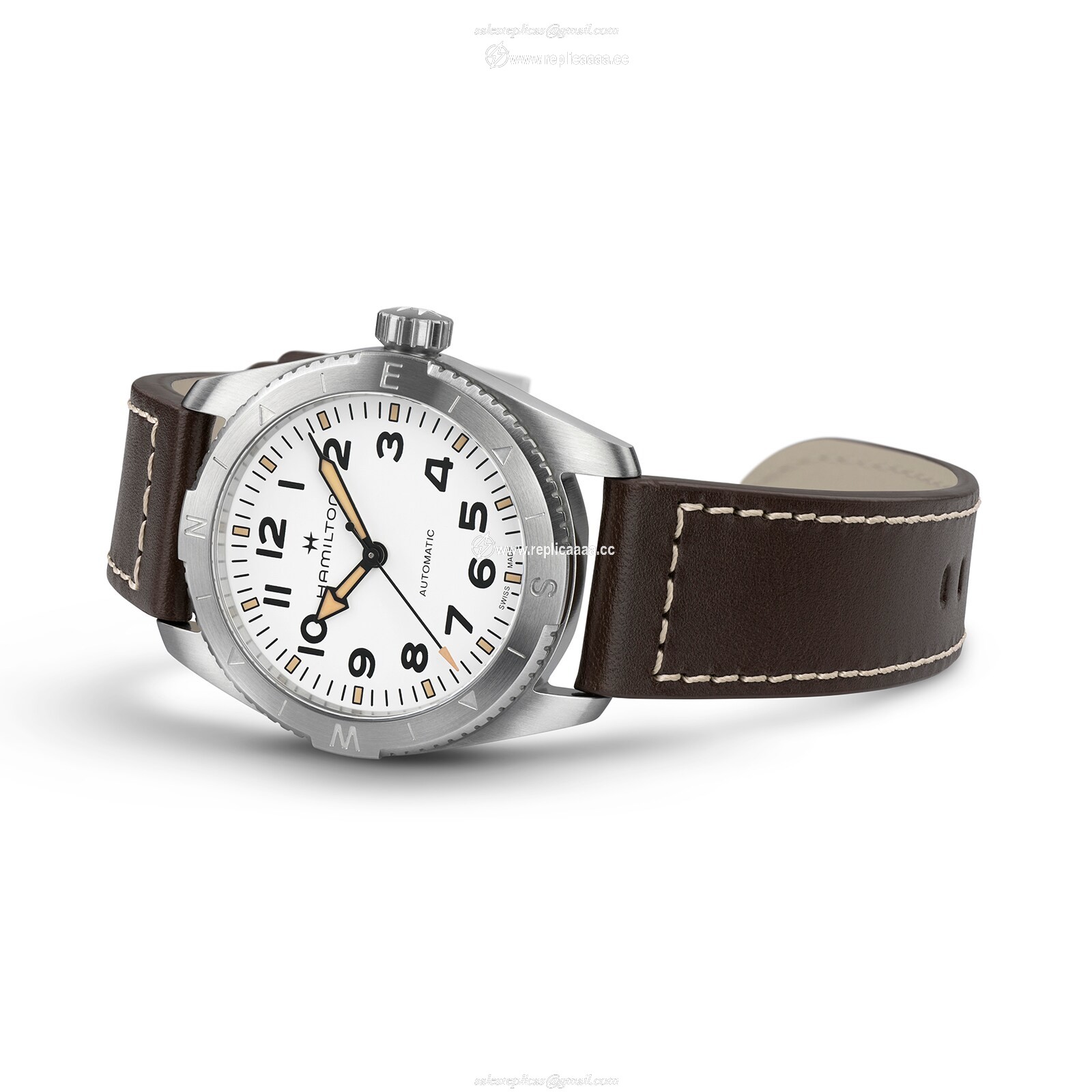 Replica Hamilton Khaki Field Expedition 41mm Mens details White H70315510 2 Replica Hamilton Khaki Field Expedition 41mm Mens details White H70315510