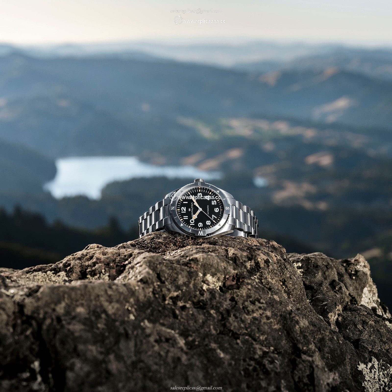 Replica Hamilton Khaki Field Expedition 41mm Mens details Black Stainless Steel H70315130 2 Replica Hamilton Khaki Field Expedition 41mm Mens details Black Stainless Steel H70315130