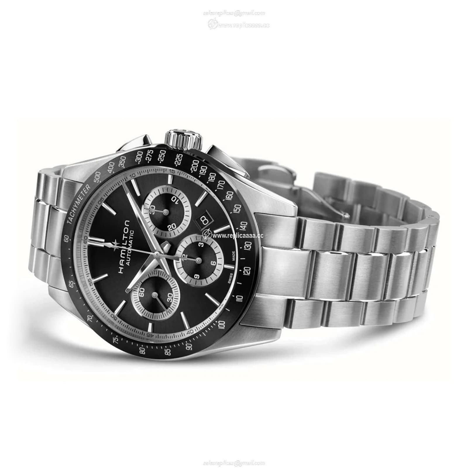 Replica Hamilton Jazzmaster Performer Chronograph Automatic 42mm Mens details H36606130 2 Replica Hamilton Jazzmaster Performer Chronograph Automatic 42mm Mens details H36606130