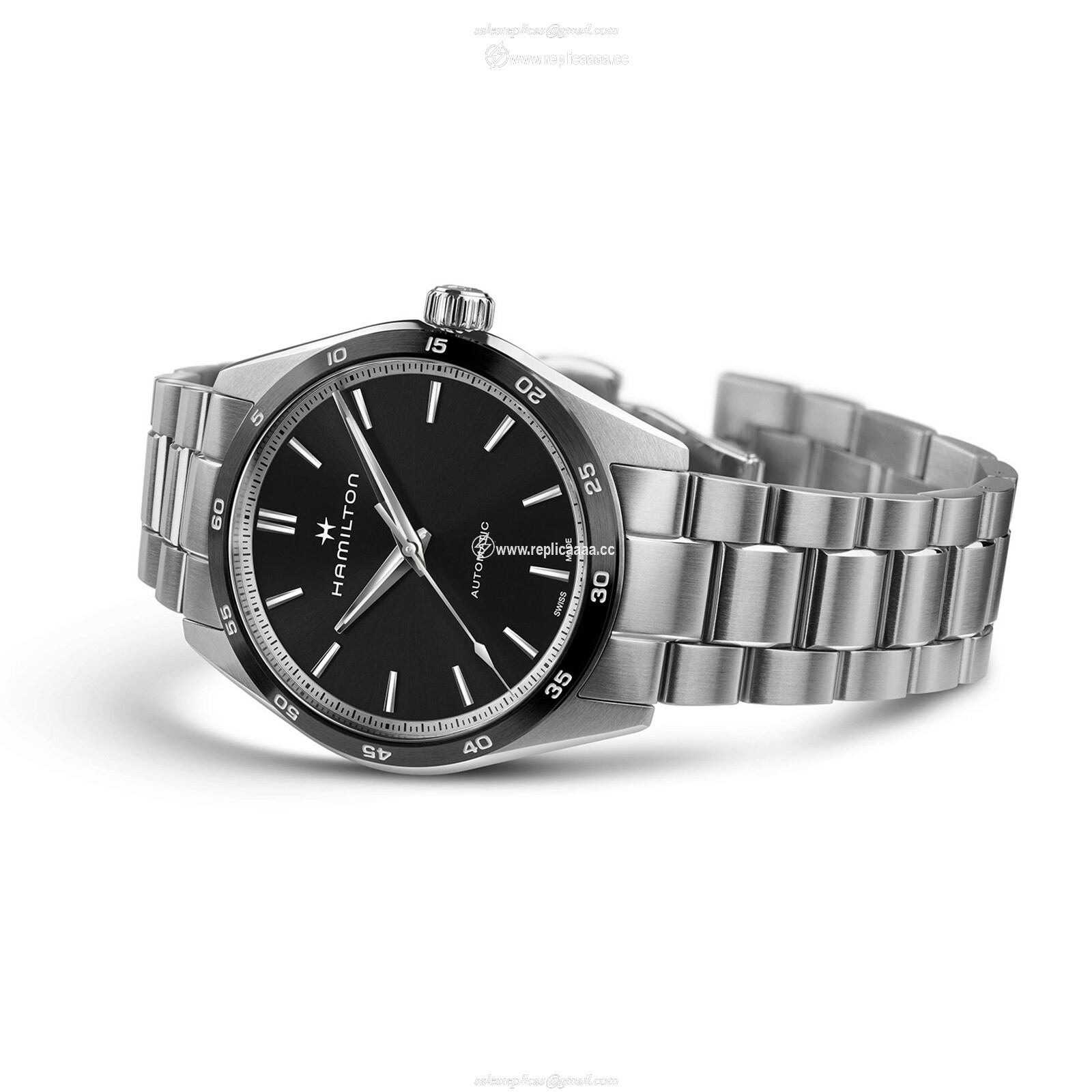 Replica Hamilton Jazzmaster Performer Automatic 38mm Mens details Black H36205130 2 Replica Hamilton Jazzmaster Performer Automatic 38mm Mens details Black H36205130