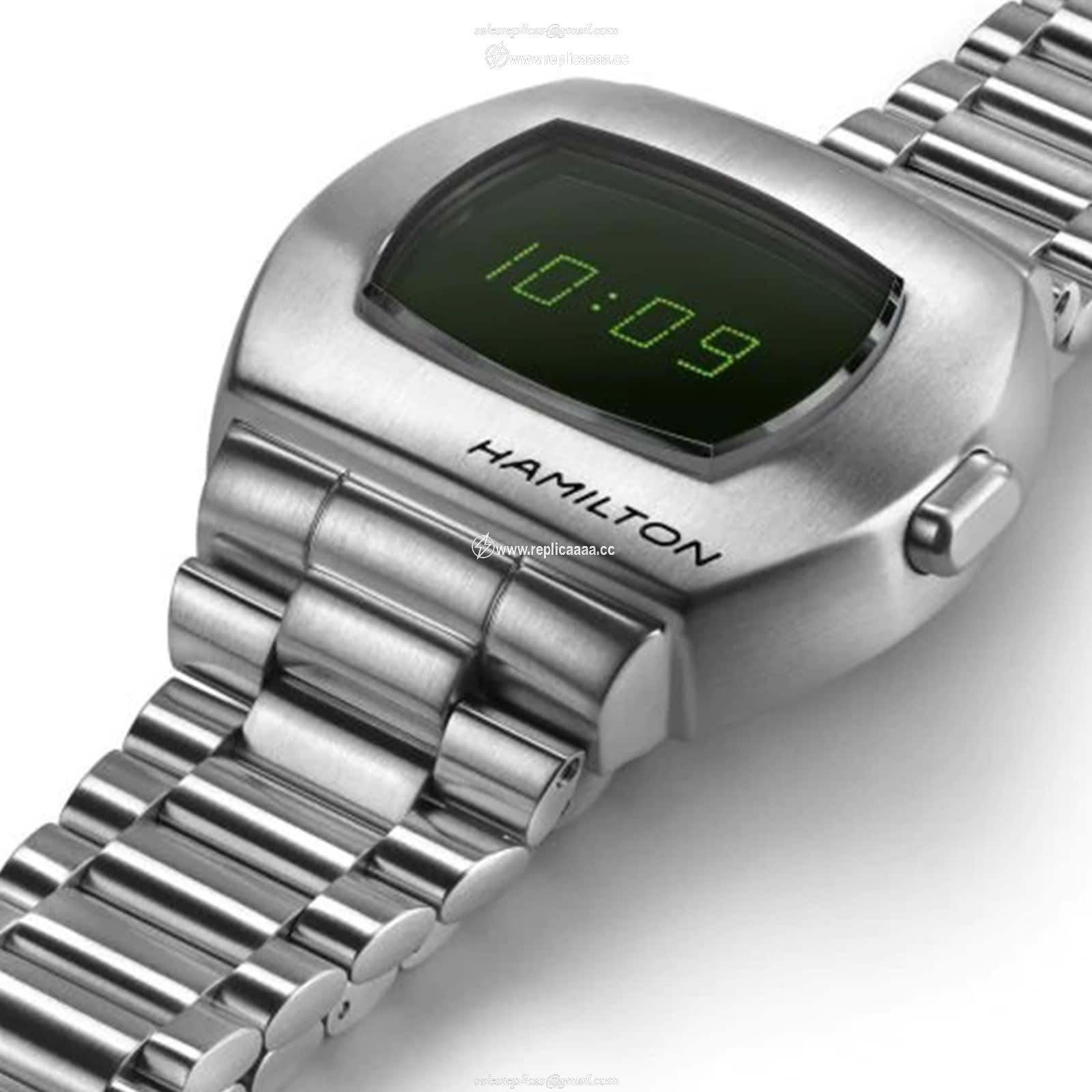 Replica Hamilton American Classic PSR Digital 40.8mm Unisex details H52414131 2 Replica Hamilton American Classic PSR Digital 40.8mm Unisex details H52414131