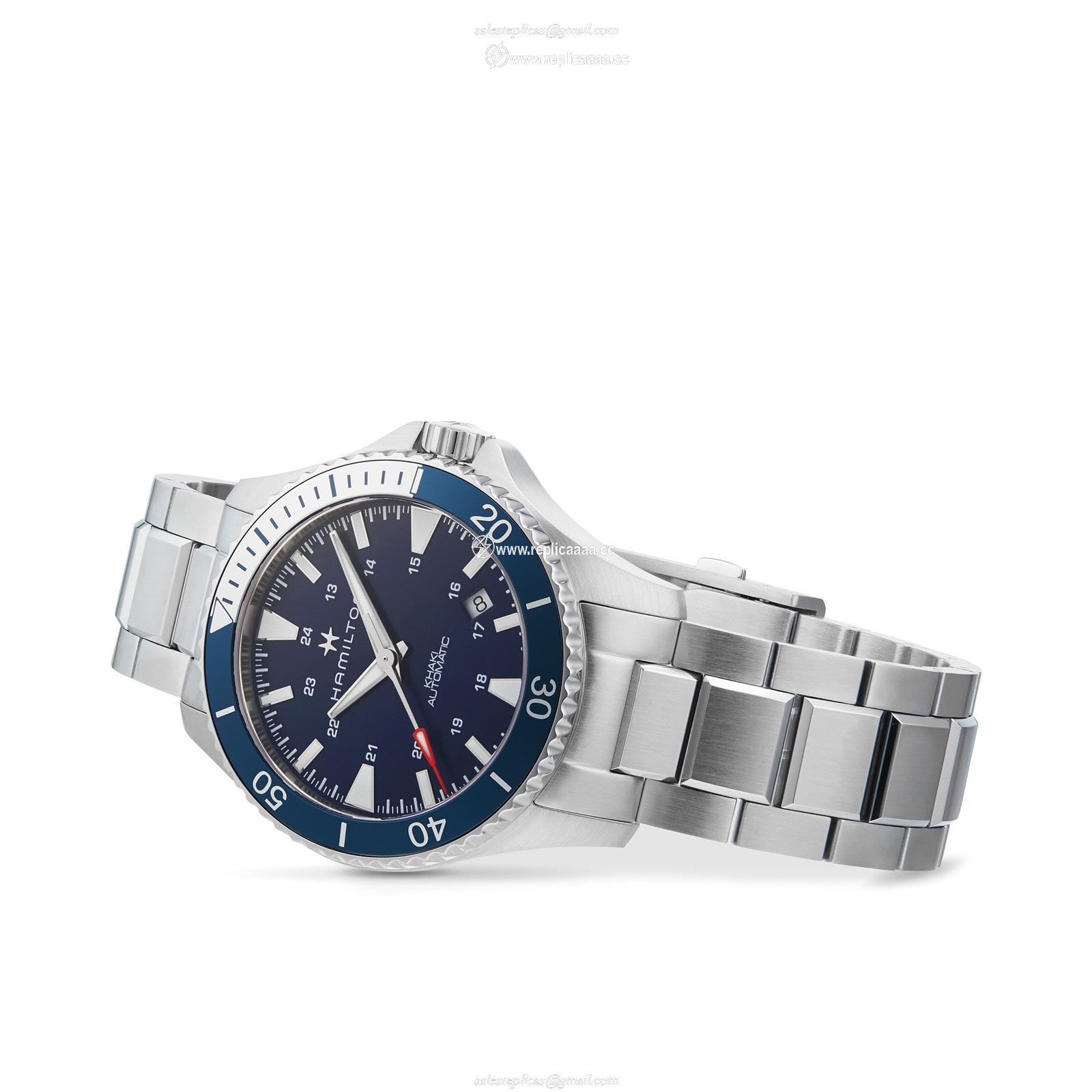 Replica Hamilton Khaki Navy Scuba Auto 40mm Mens details H82345141