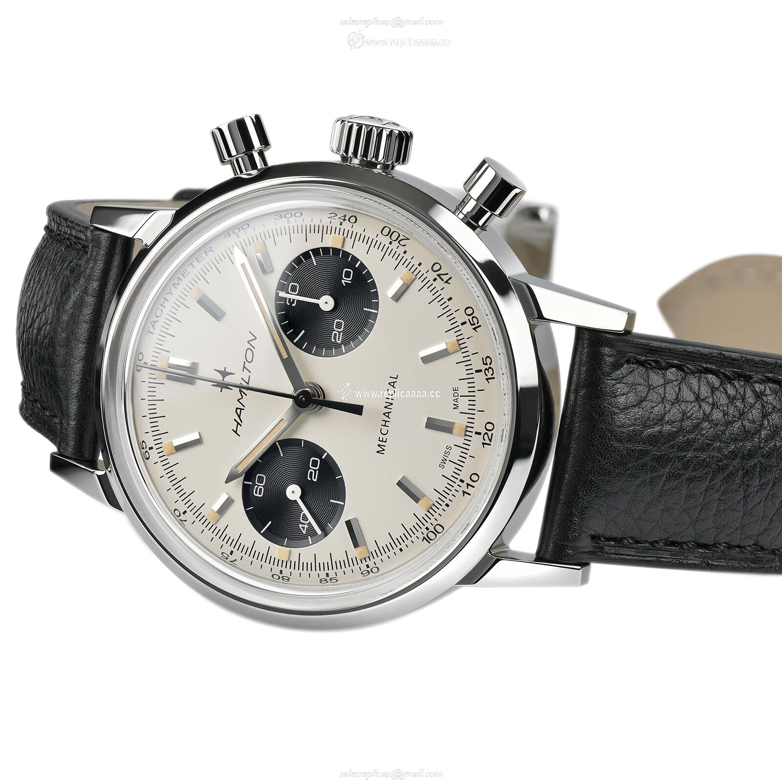 Replica Hamilton American Classic Intra-Matic Chronograph 40mm Mens details H38429710