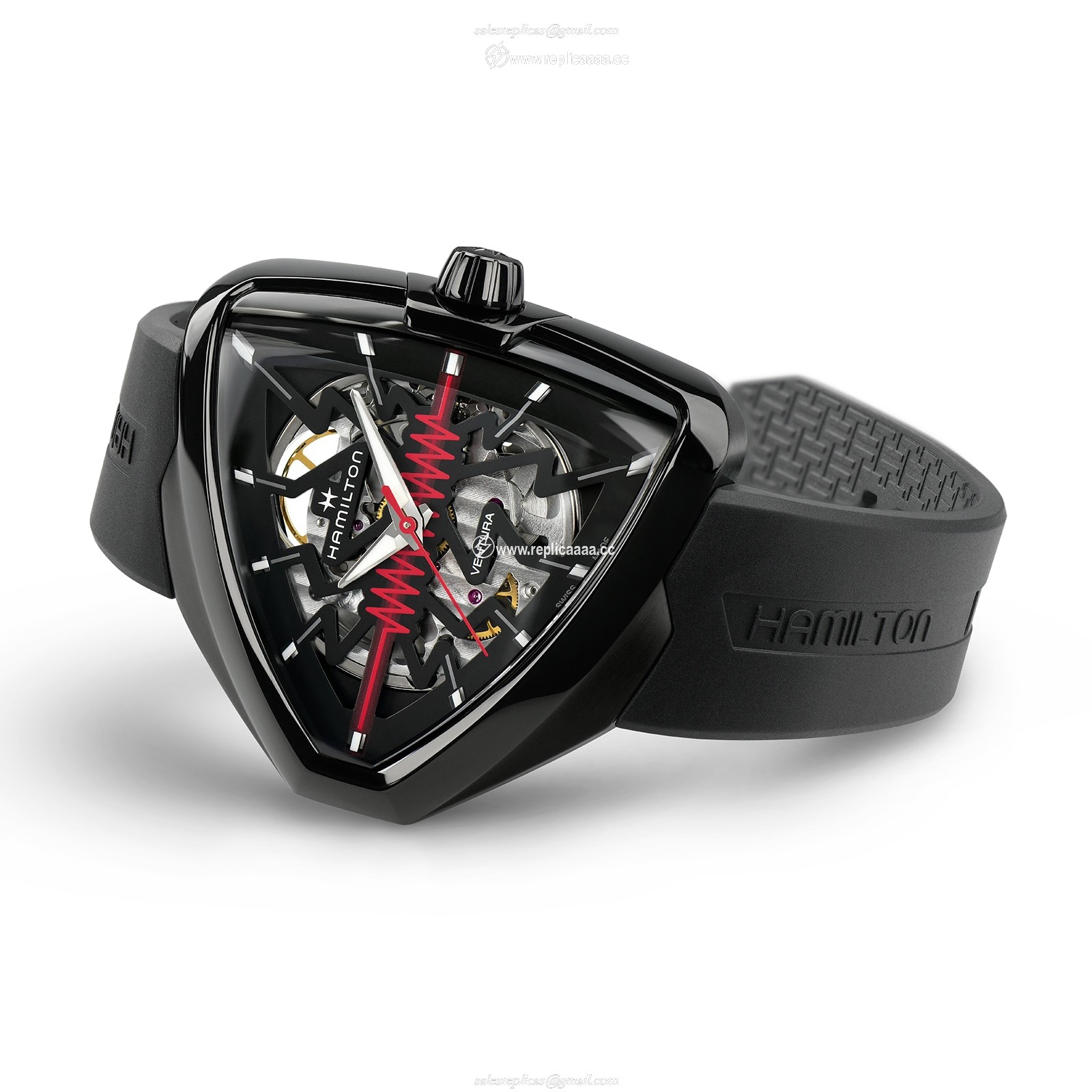 Replica Hamilton Ventura Elvis 80 Skeleton Auto 42.5mm x 44.6mm Mens details H24535331 2 Replica Hamilton Ventura Elvis 80 Skeleton Auto 42.5mm x 44.6mm Mens details H24535331